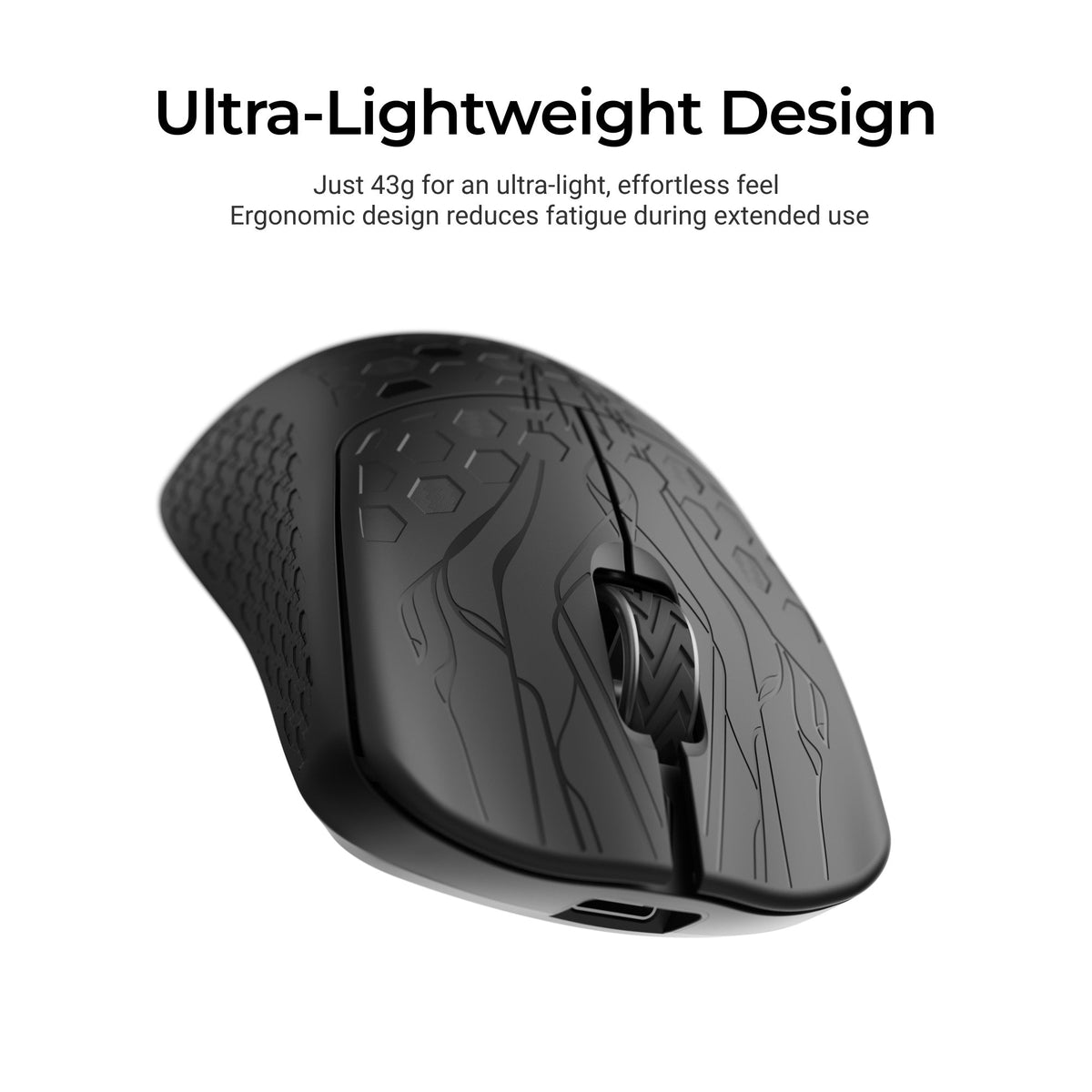 Keychron G5 HE 8K PixArt 3955 Wireless Mouse