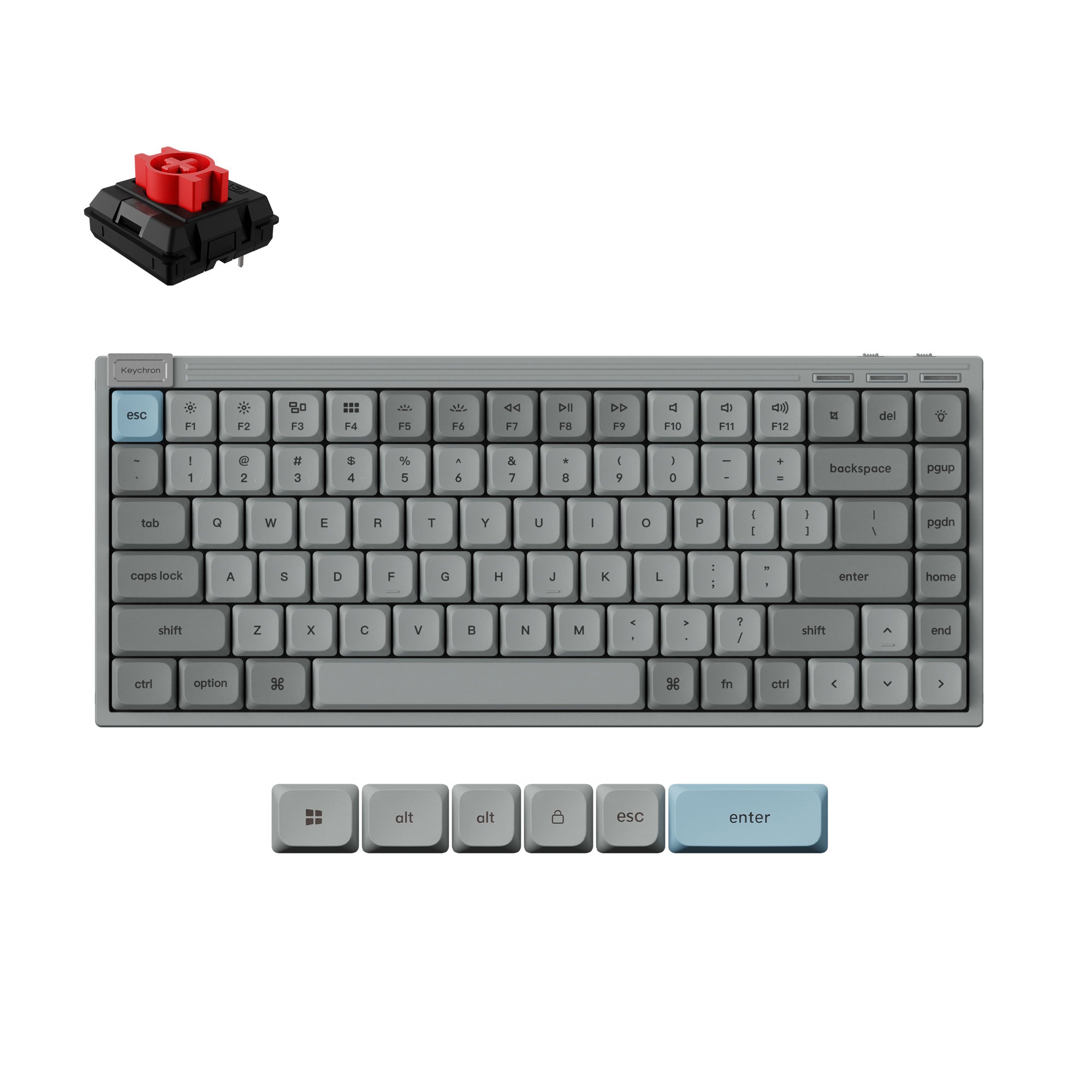 Keychron J9 QMK Wireless Mechanical Keyboard