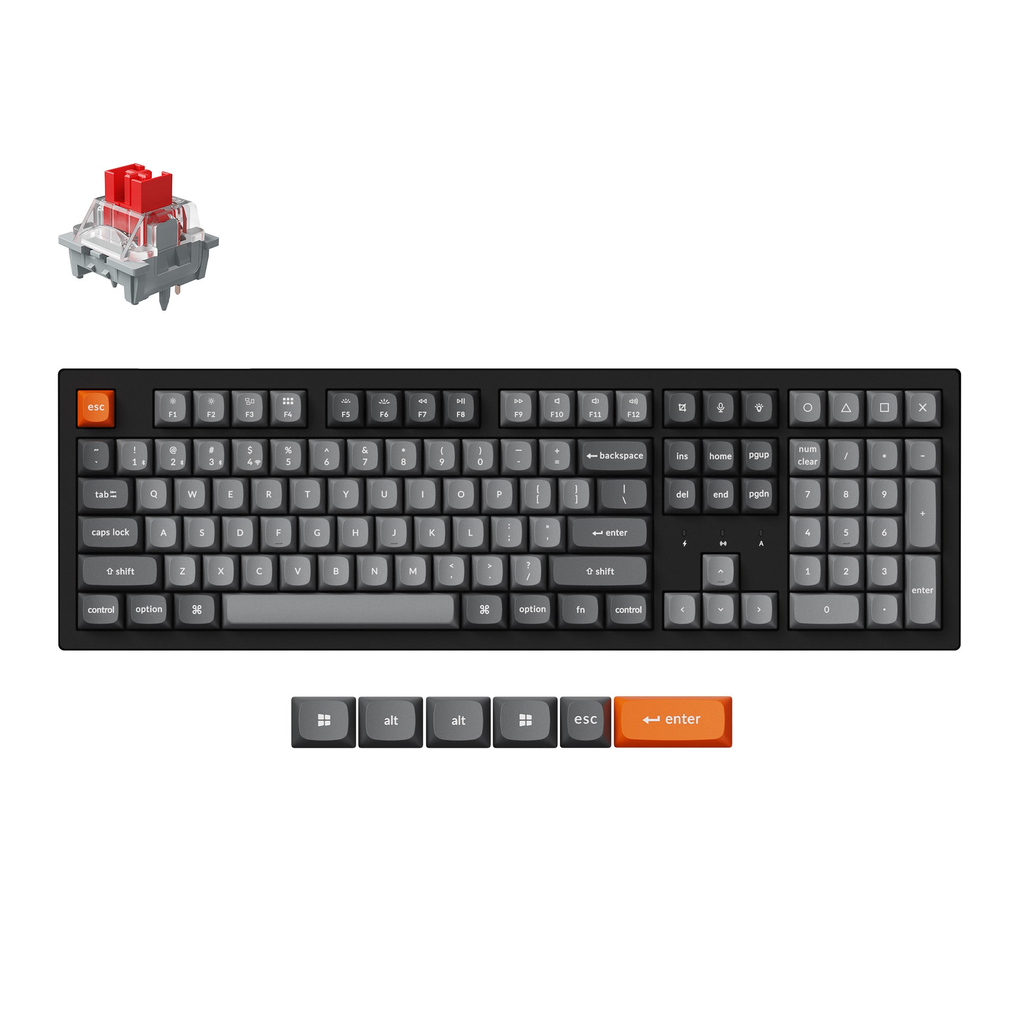 Keychron K10 Max QMK Wireless Mechanical Keyboard