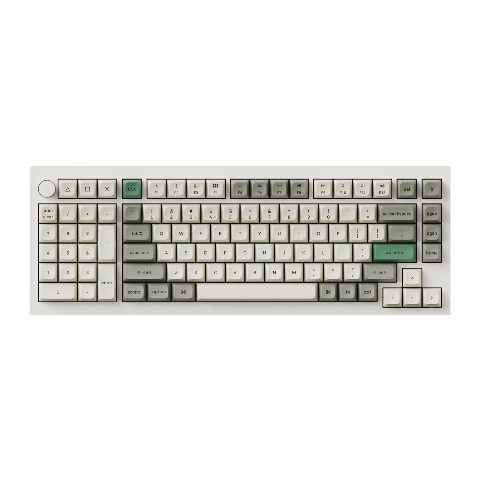 Keychron Q12 Max QMK/VIA Wireless Custom Mechanical Keyboard