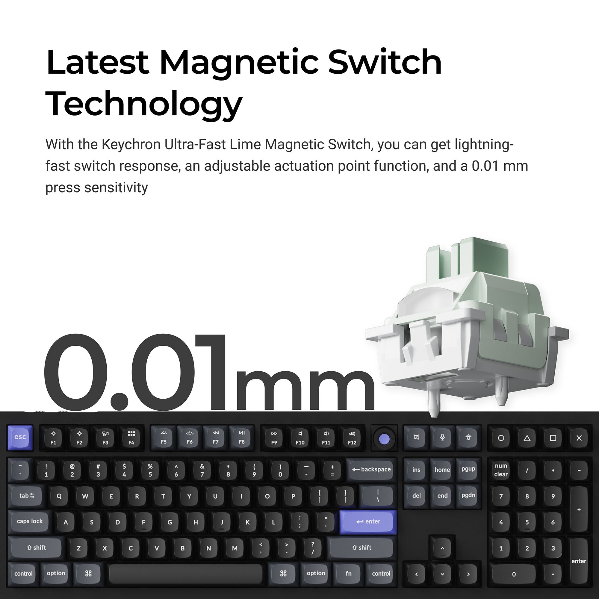 Keychron Q6 HE 8K Magnetic Switch Keyboard