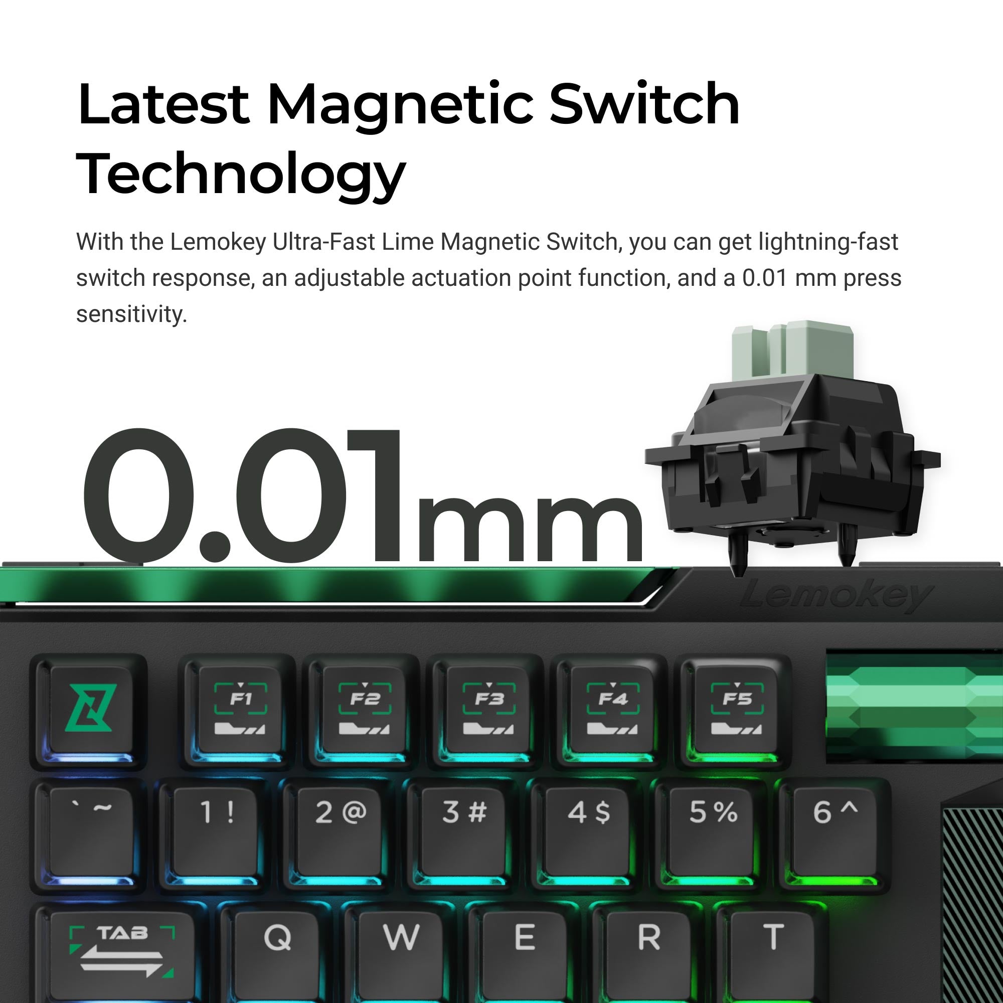 Lemokey L0 HE 8K Magnetic Switch