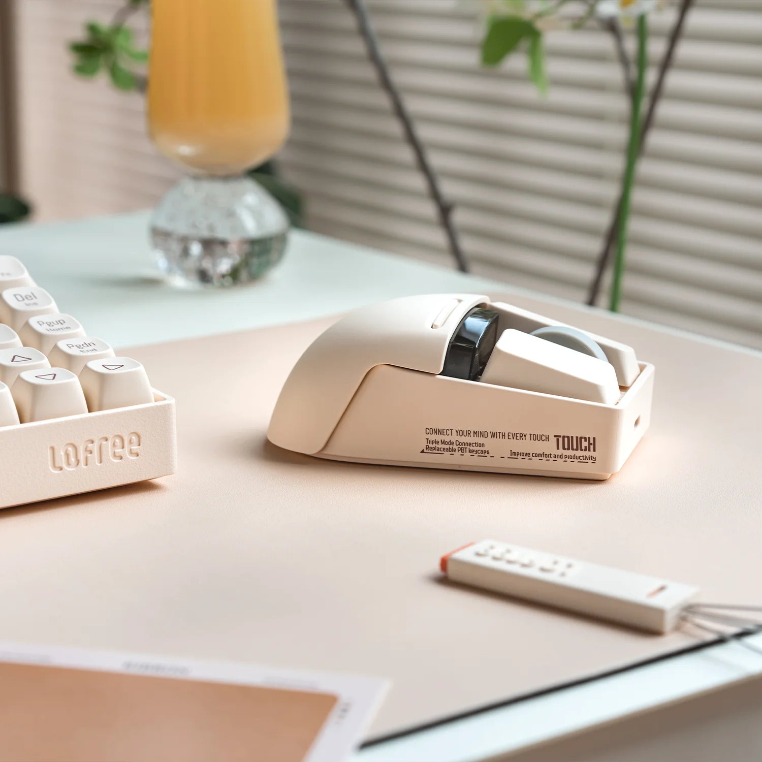 Lofree TOUCH PBT Wireless / Bluetooth / 2.4G Mouse