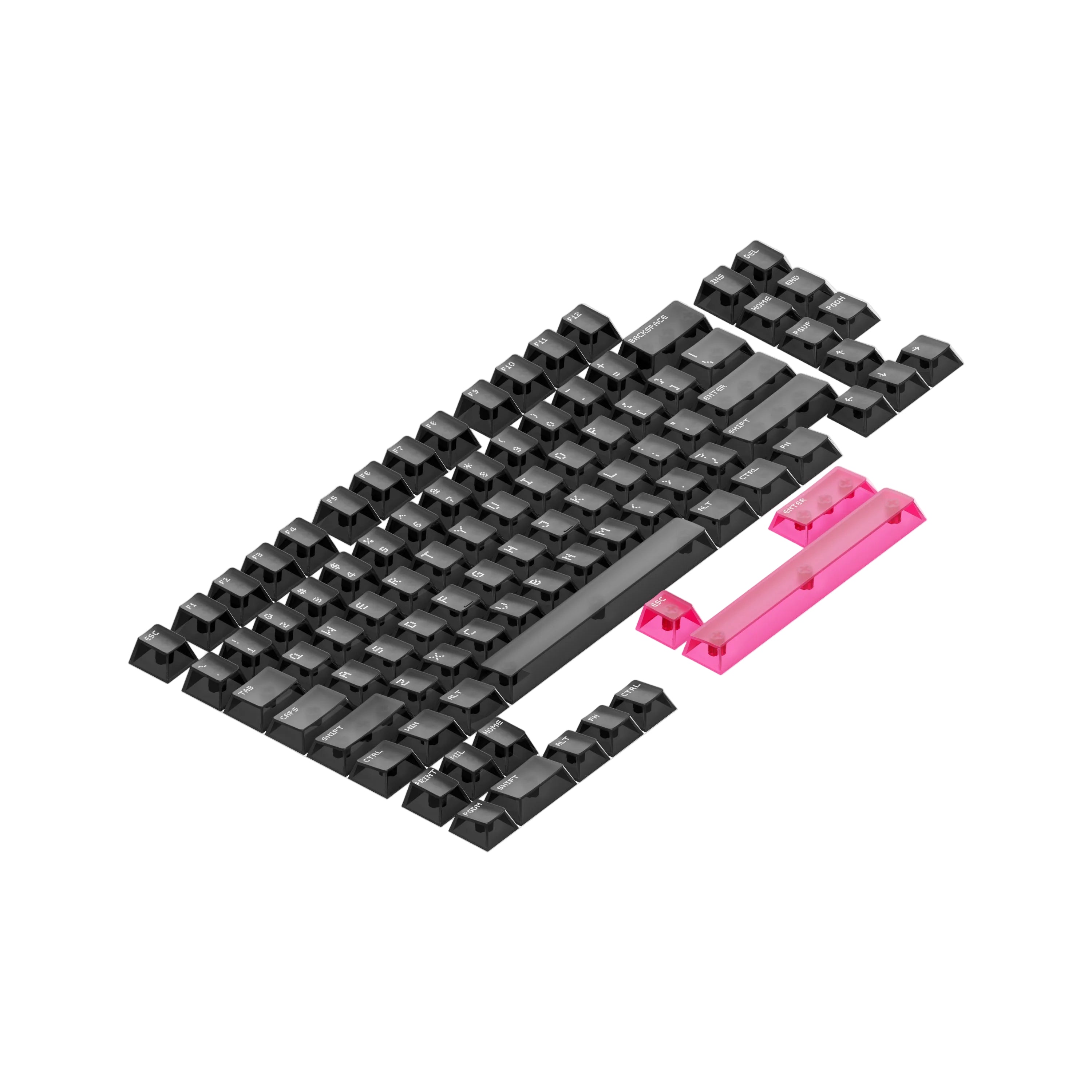 NuPhy Cherry profile DOT Matrix Transparent PC Keycaps