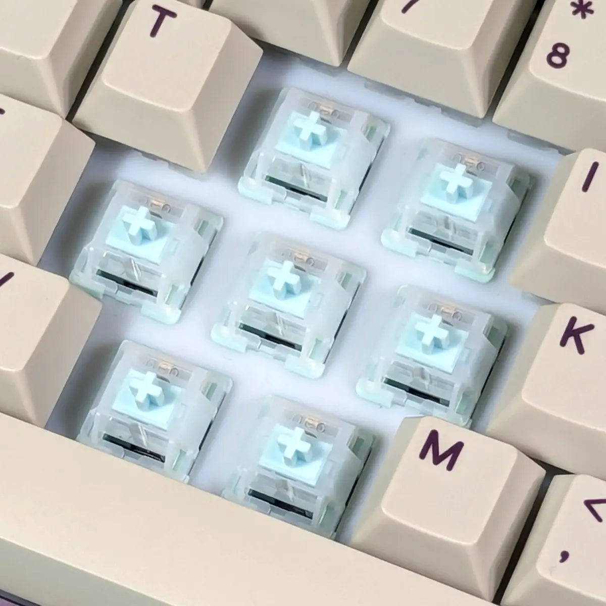 NEO X HMX AZURE Linear Switch Factory Lubed Edition 110 pcs/ set