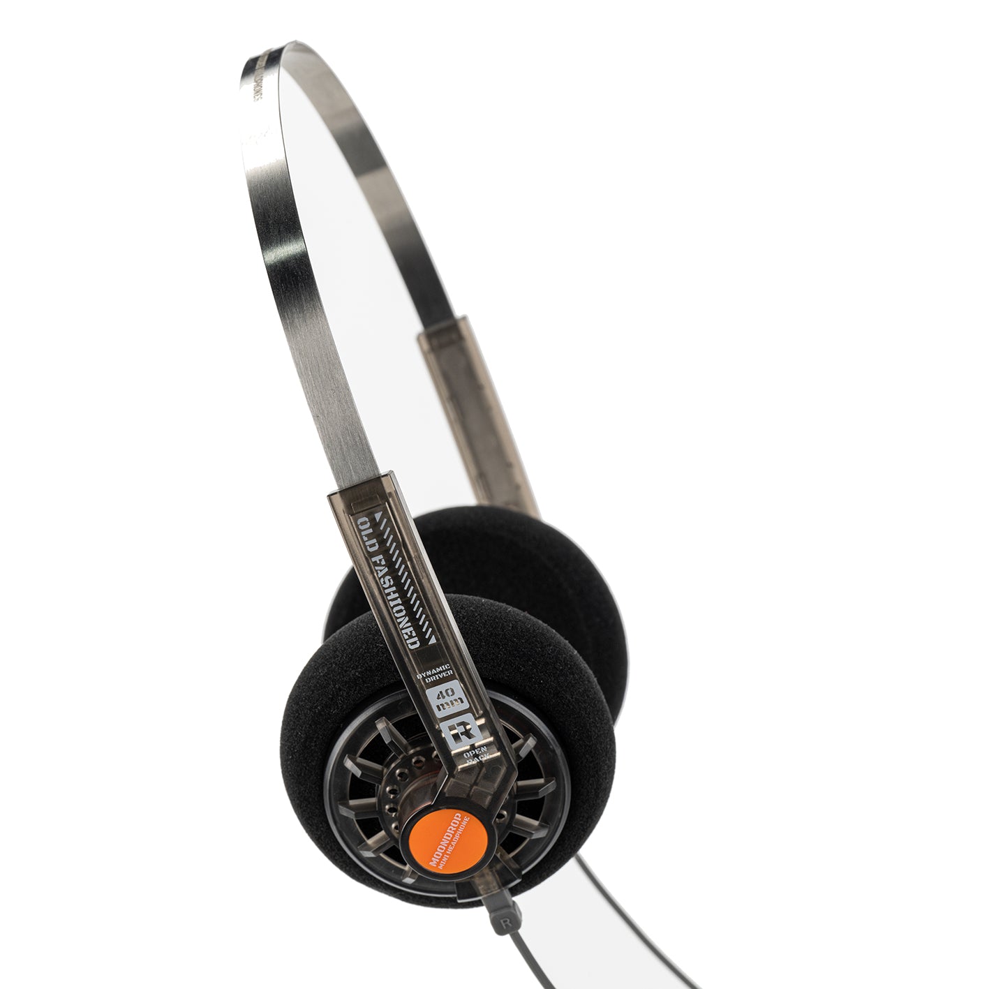MOONDROP Old Fashioned 40mm Dynamic Driver Open-Back Wired On-ear Headphone