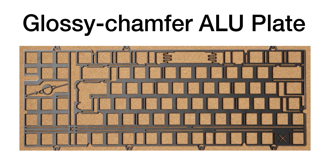 Neo Studio Neo80 CU Custom Mechanical Keyboard - Plate (Adds on)