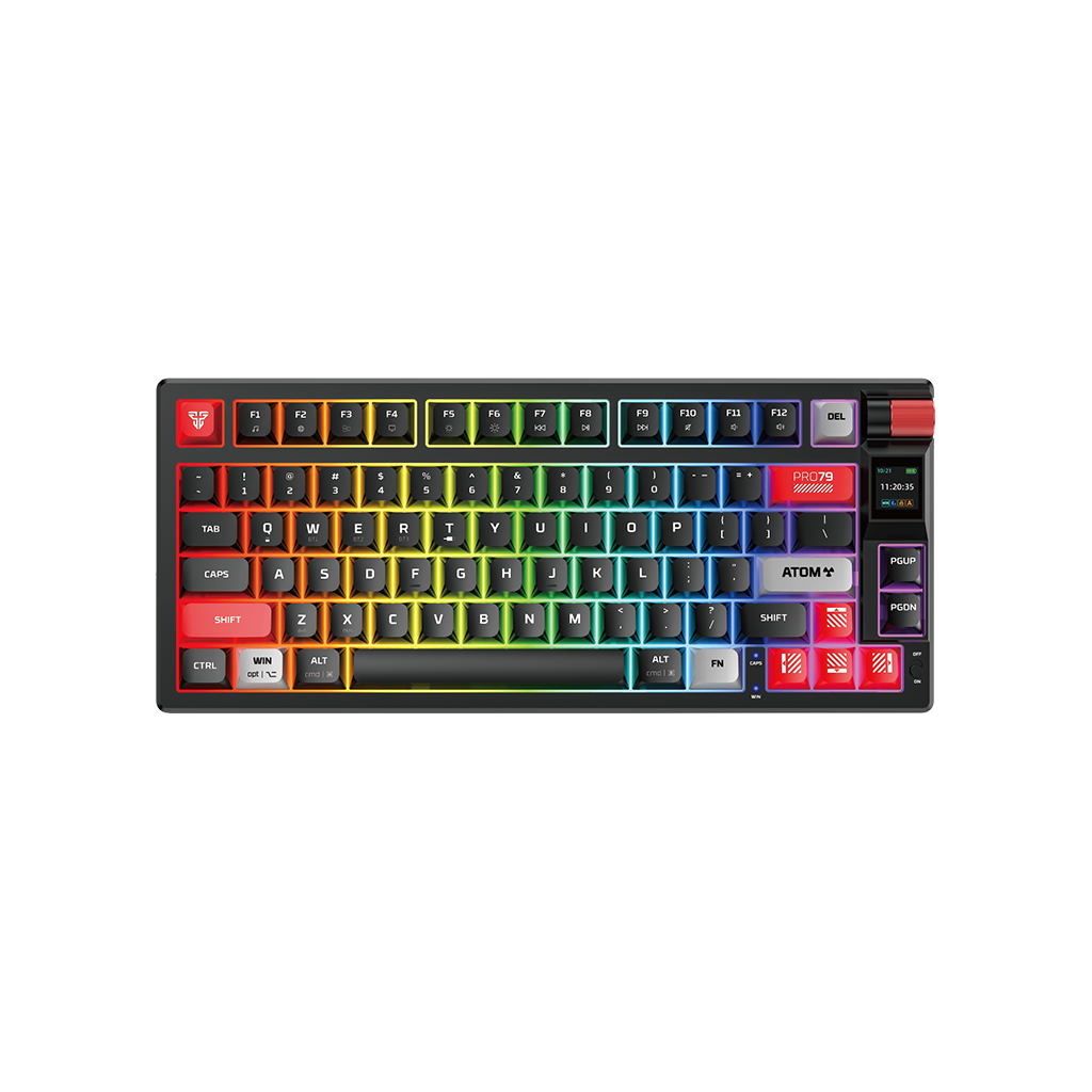 Fantech ATOM PRO Hot-Swap Wireless Mechanical Keyboard with Display Screen
