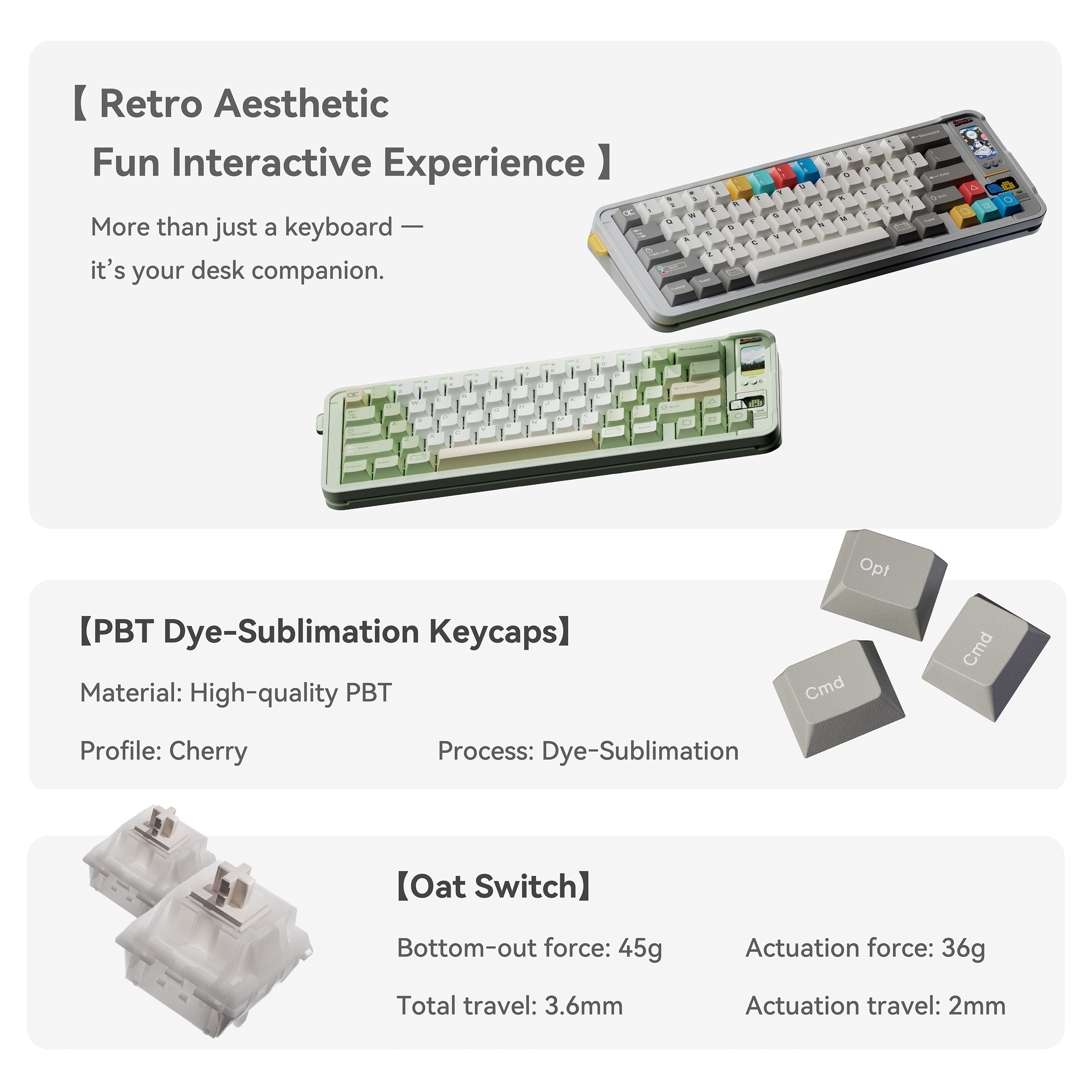 Qwertykeys QK65 Mk3 Prebuilt Wireless Mechanical Keyboard