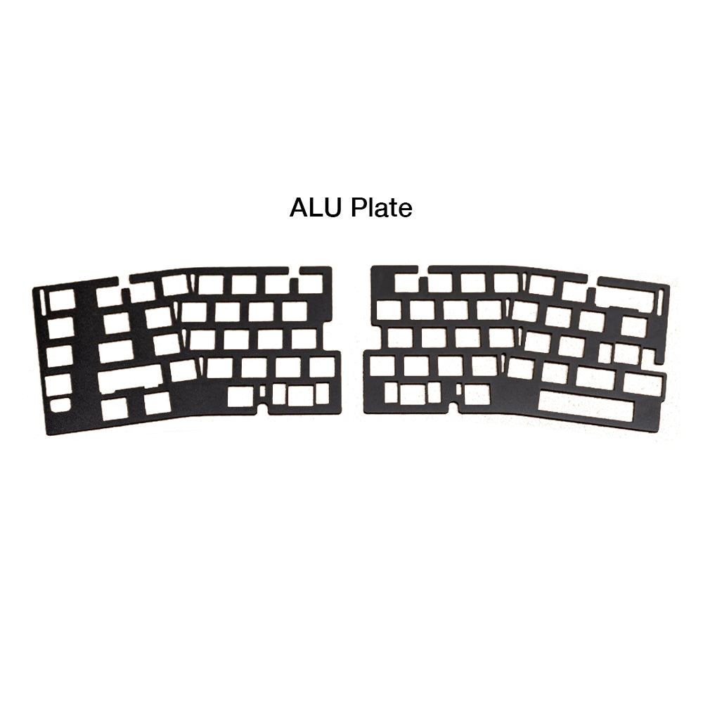 Qwertykeys QK Alice Duo Custom Split Wireless Mechanical Keyboard Base - Plate