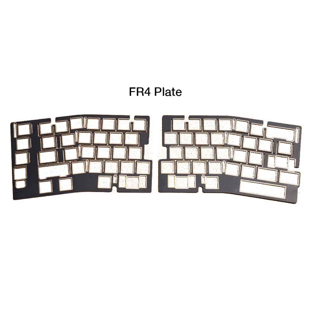 Qwertykeys QK Alice Duo Custom Split Wireless Mechanical Keyboard Base - Plate