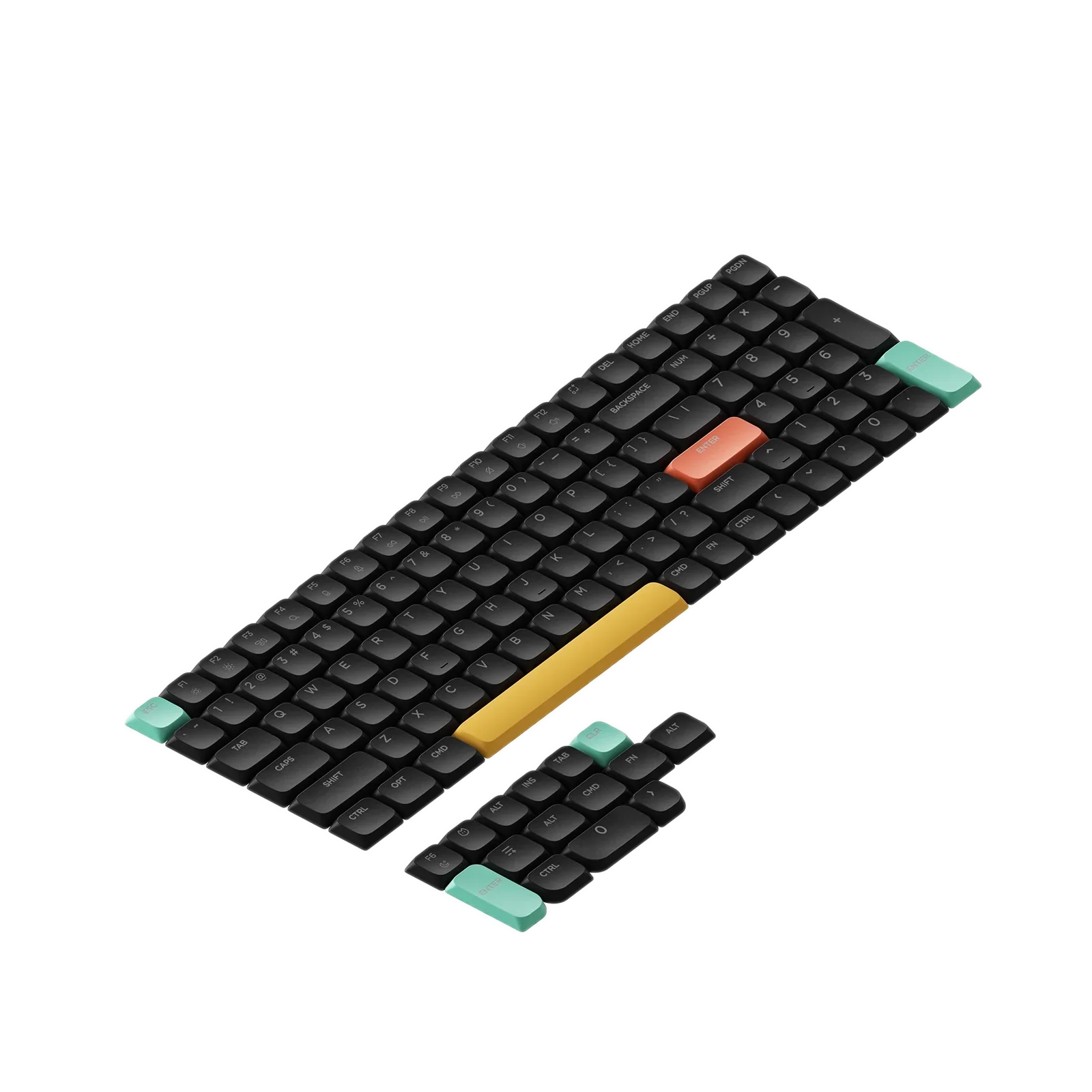 Nuphy Low-Profile nSA Shine-through Air V2 PC Keycaps
