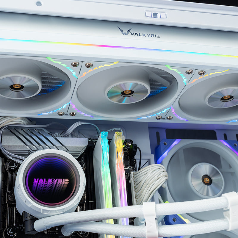 Valkyrie V360 AIO CPU Cooler 360mm Liquid Cooling 360mm with 2.1" LCD Display