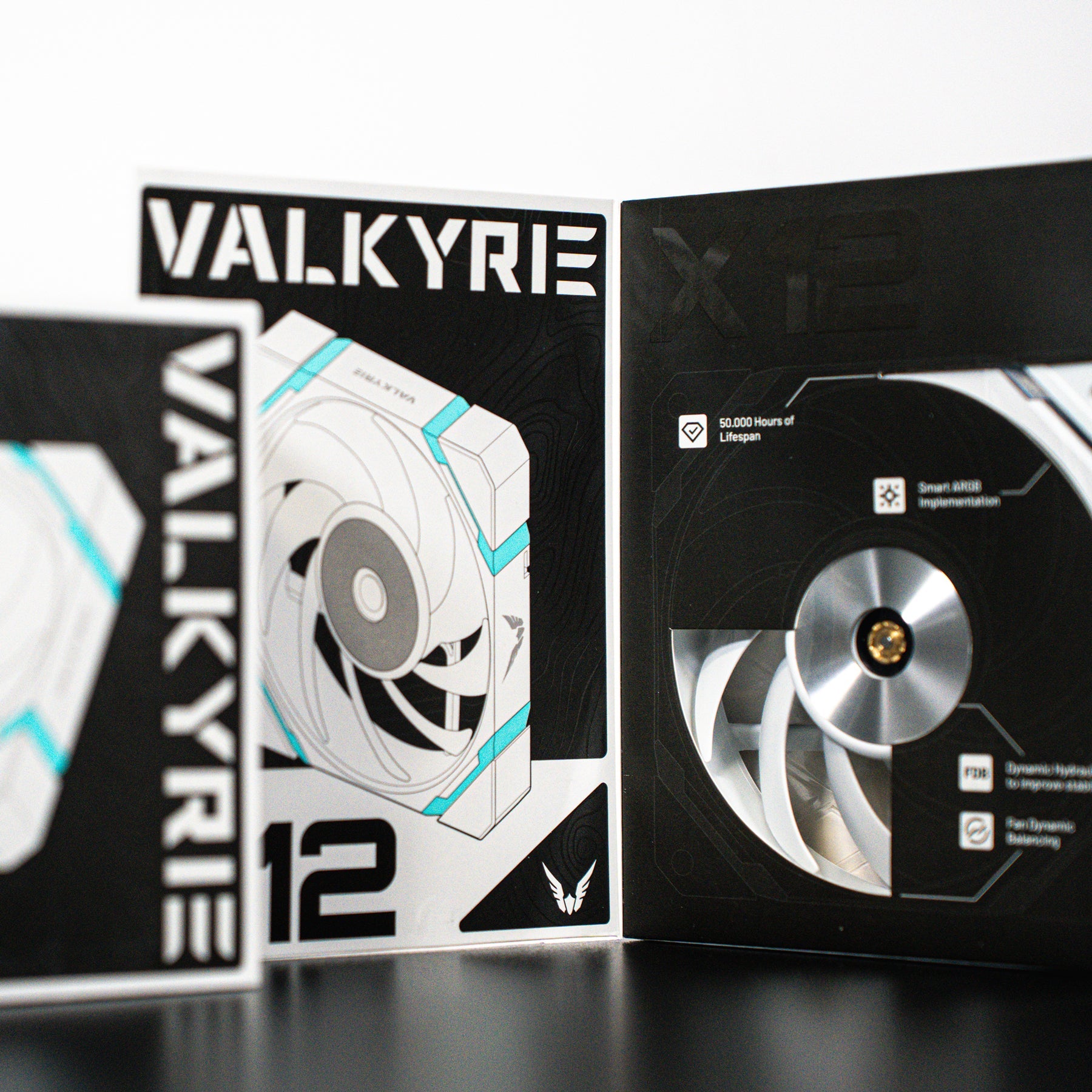 Valkyrie X12 FDB ARGB PWM 120mm Computer Case Fan