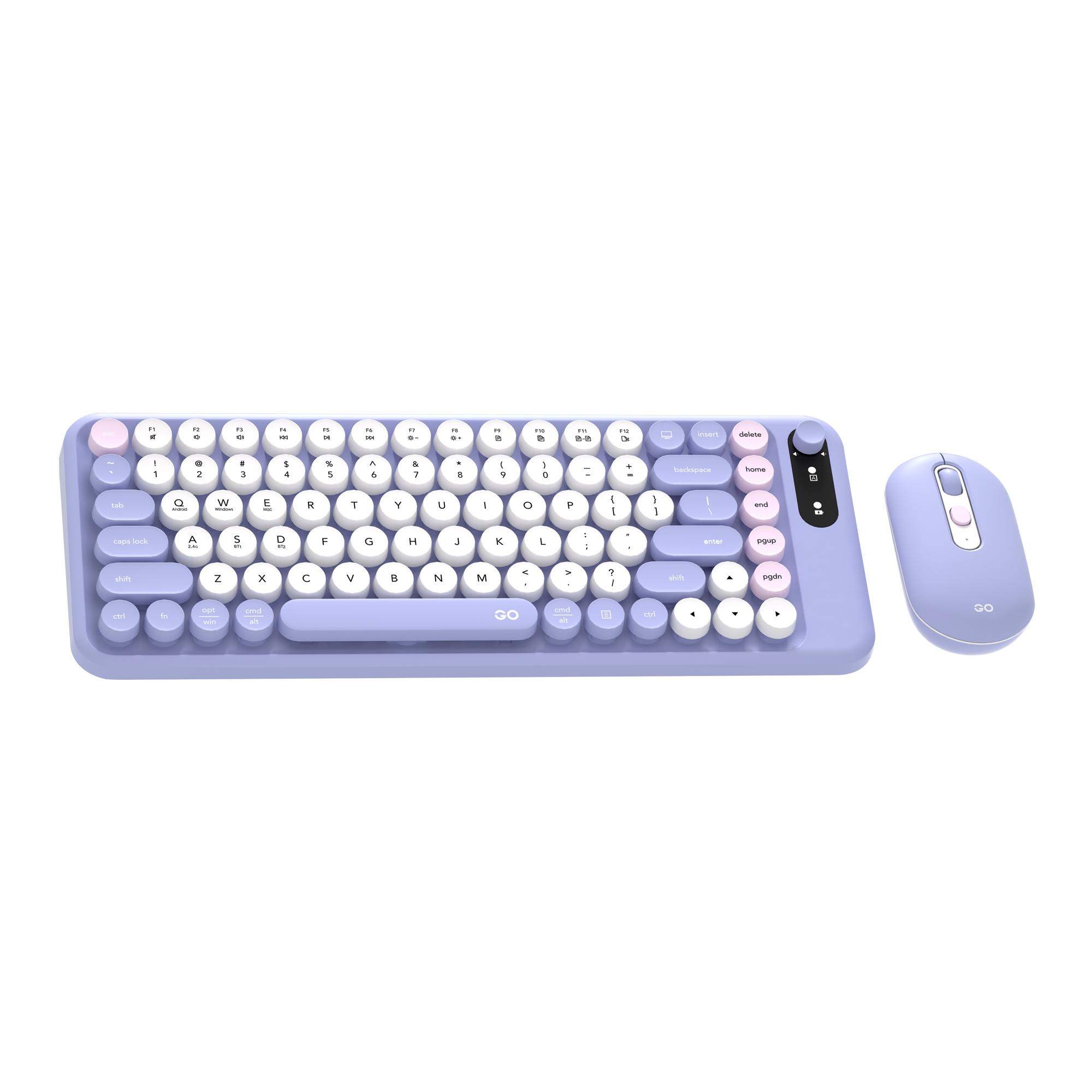 Fantech GO MOCHI85 75% Wireless Keyboard and Mouse Combo Computer Keyboard Set