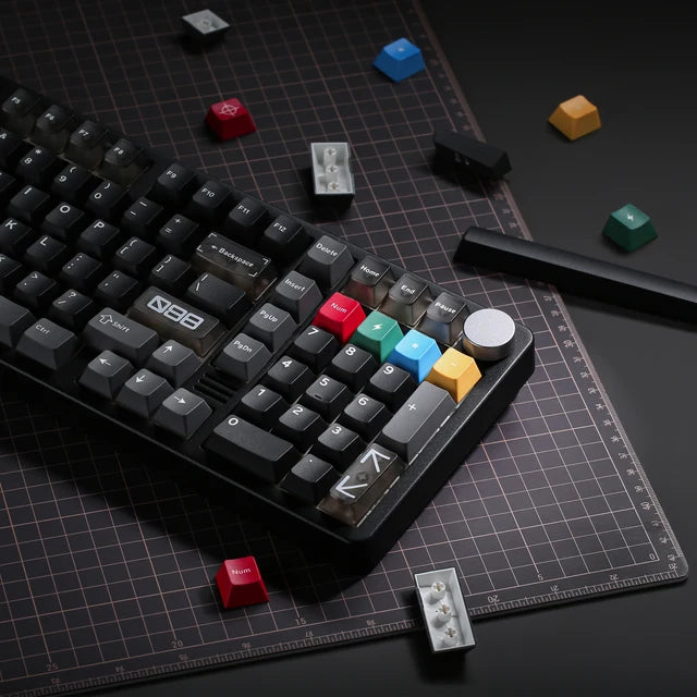 YUNZII AL98 PRO Dual-8K Wireless Aluminum Mechanical Keyboard with Wrist Rest