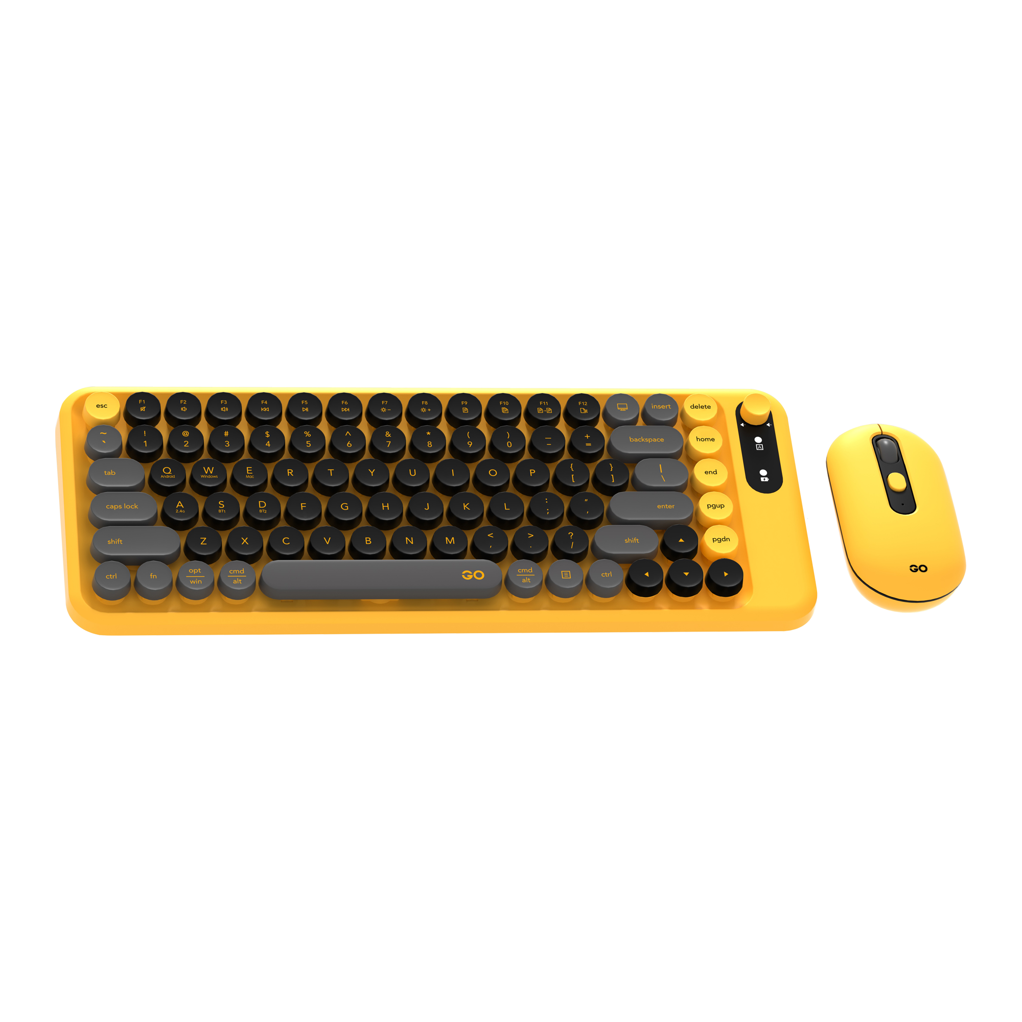 Fantech GO MOCHI85 75% Wireless Keyboard and Mouse Combo Computer Keyboard Set