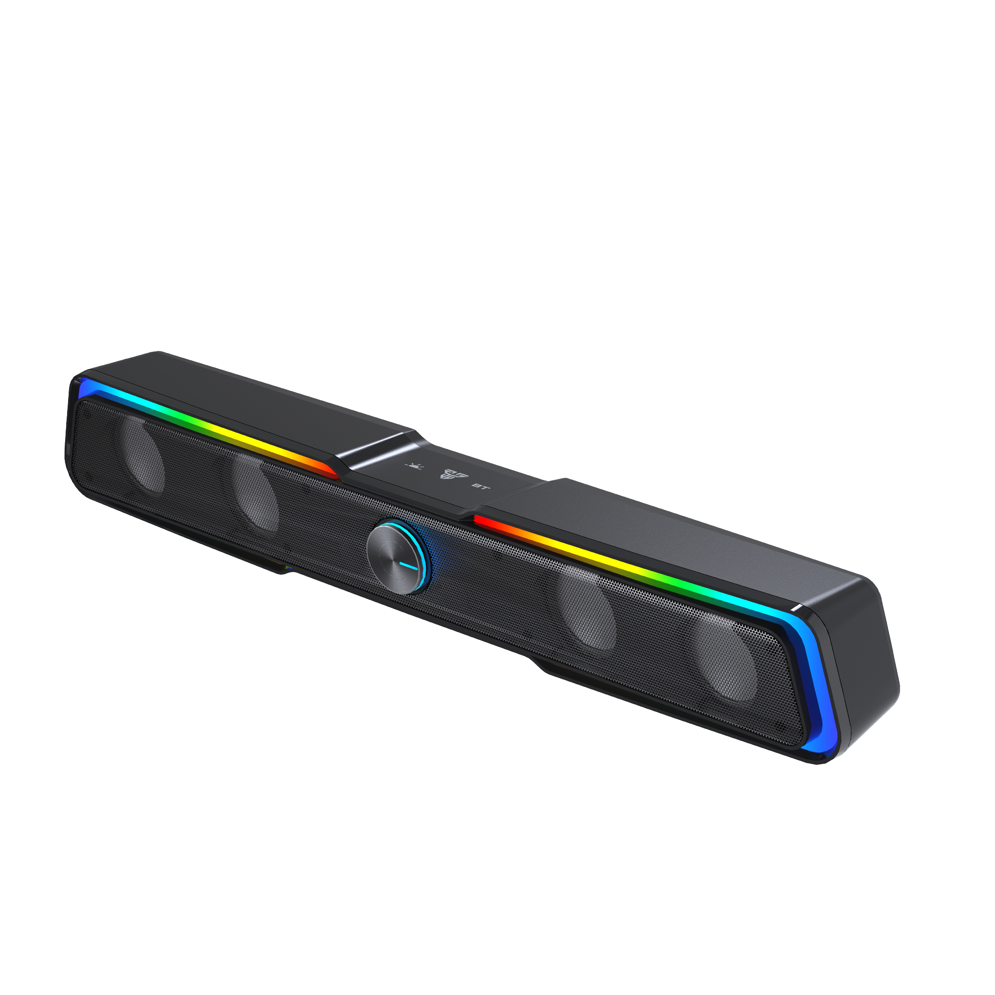Fantech Bluetooth 5.3 Soundbar Dual mode RGB Lighting Gaming Speaker (GS305) (Black)
