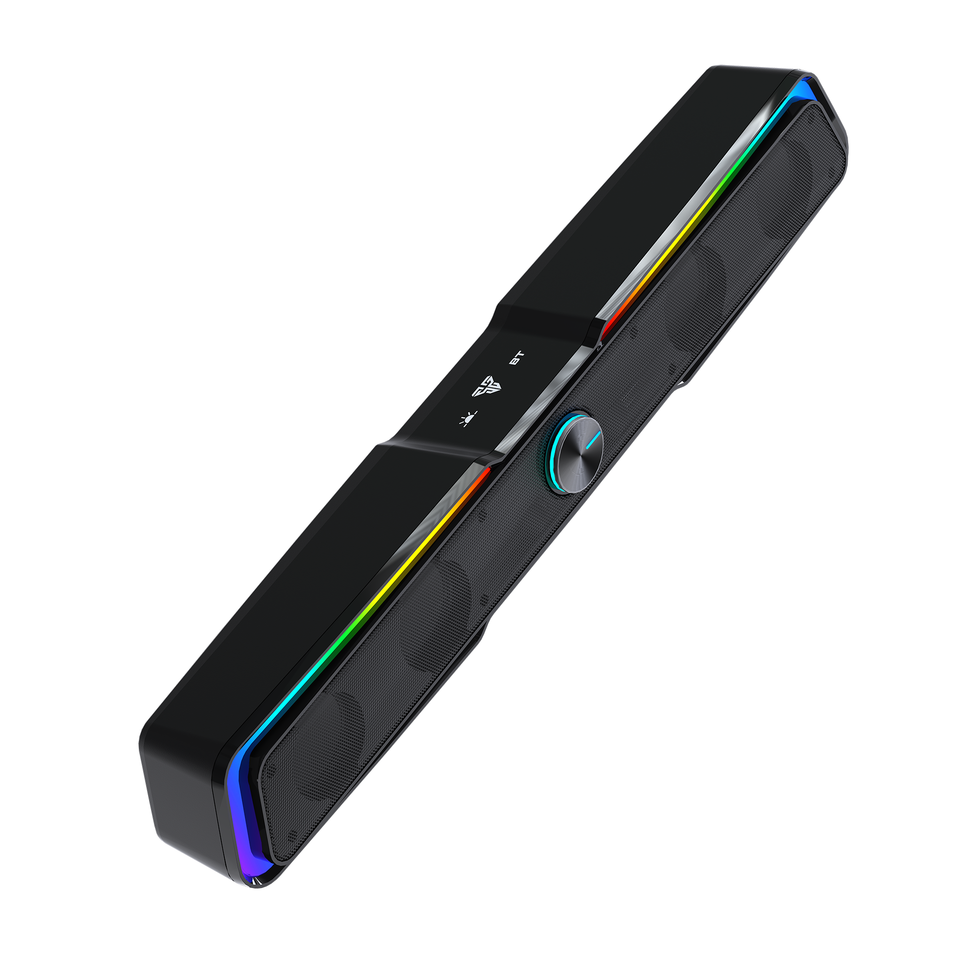 Fantech Bluetooth 5.3 Soundbar Dual mode RGB Lighting Gaming Speaker (GS305) (Black)