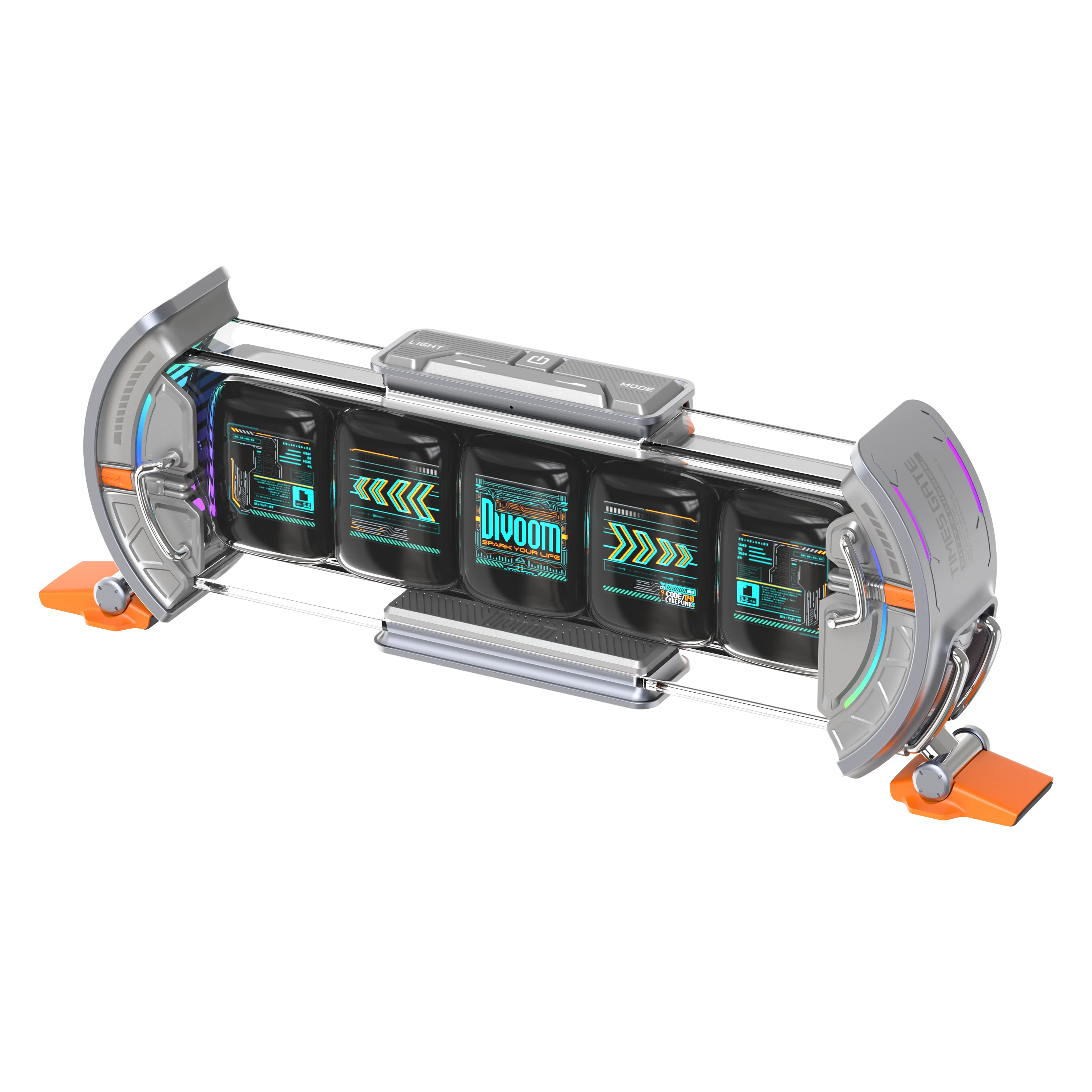 Divoom TimesGate II Pixel Art Info Display with 5 Smart LCD Screens