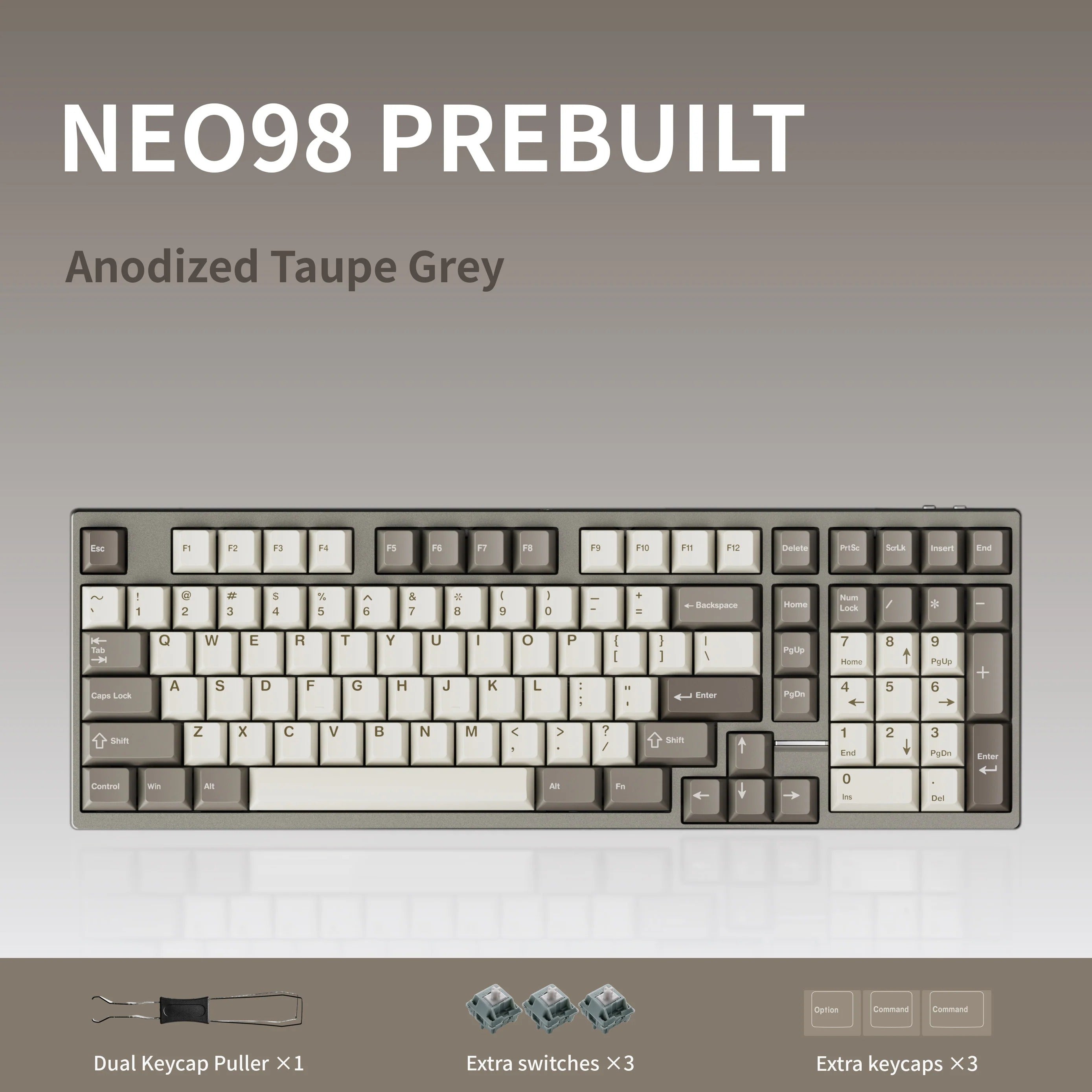 Neo Studio Neo98 Prebuilt Mechanical Keyboard (Pre-Order)