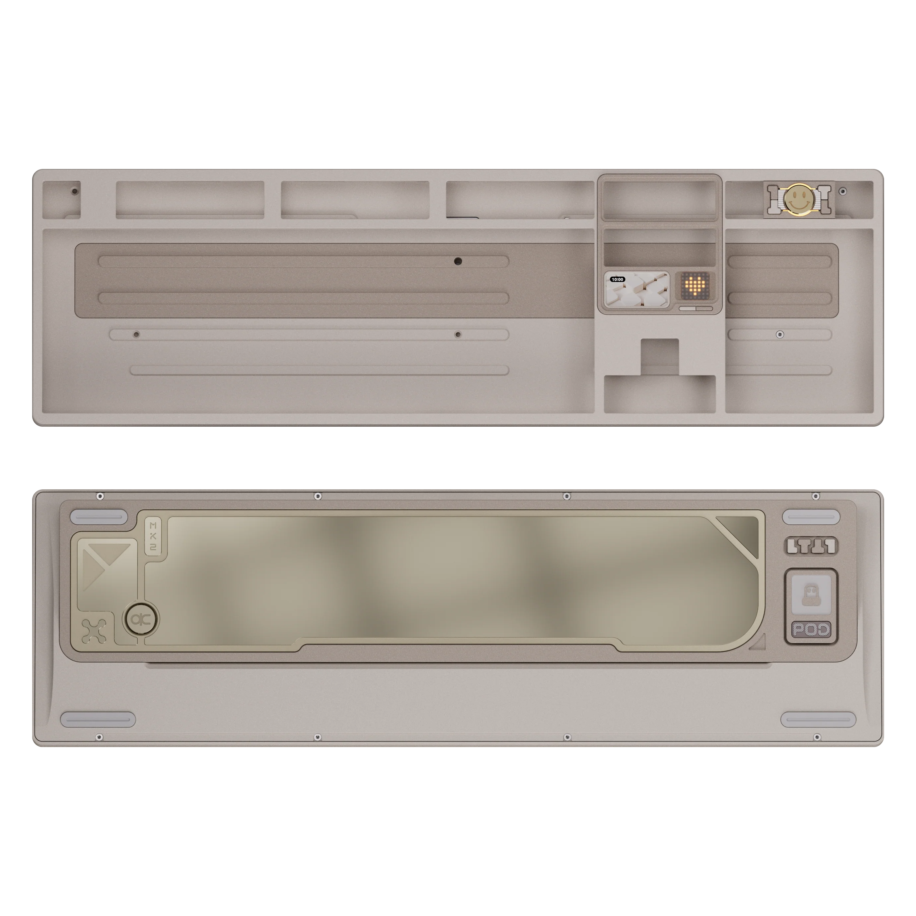 Qwertykeys QK101 Custom Wireless Mechanical Keyboard Barebone WK Layout