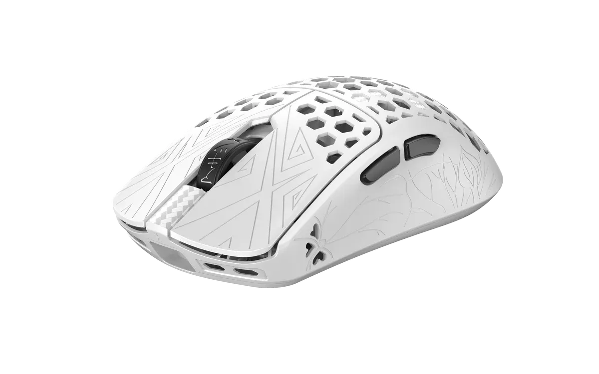 TENKO ARBITER STUDIO Akitsu Medium Carbon Fiber 8K 40G Ultra-Lightweight Wireless Gaming Mouse
