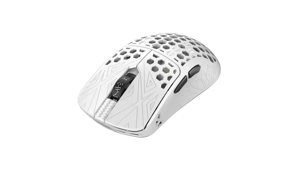 TENKO ARBITER STUDIO Akitsu Medium Carbon Fiber 8K 40G Ultra-Lightweight Wireless Gaming Mouse