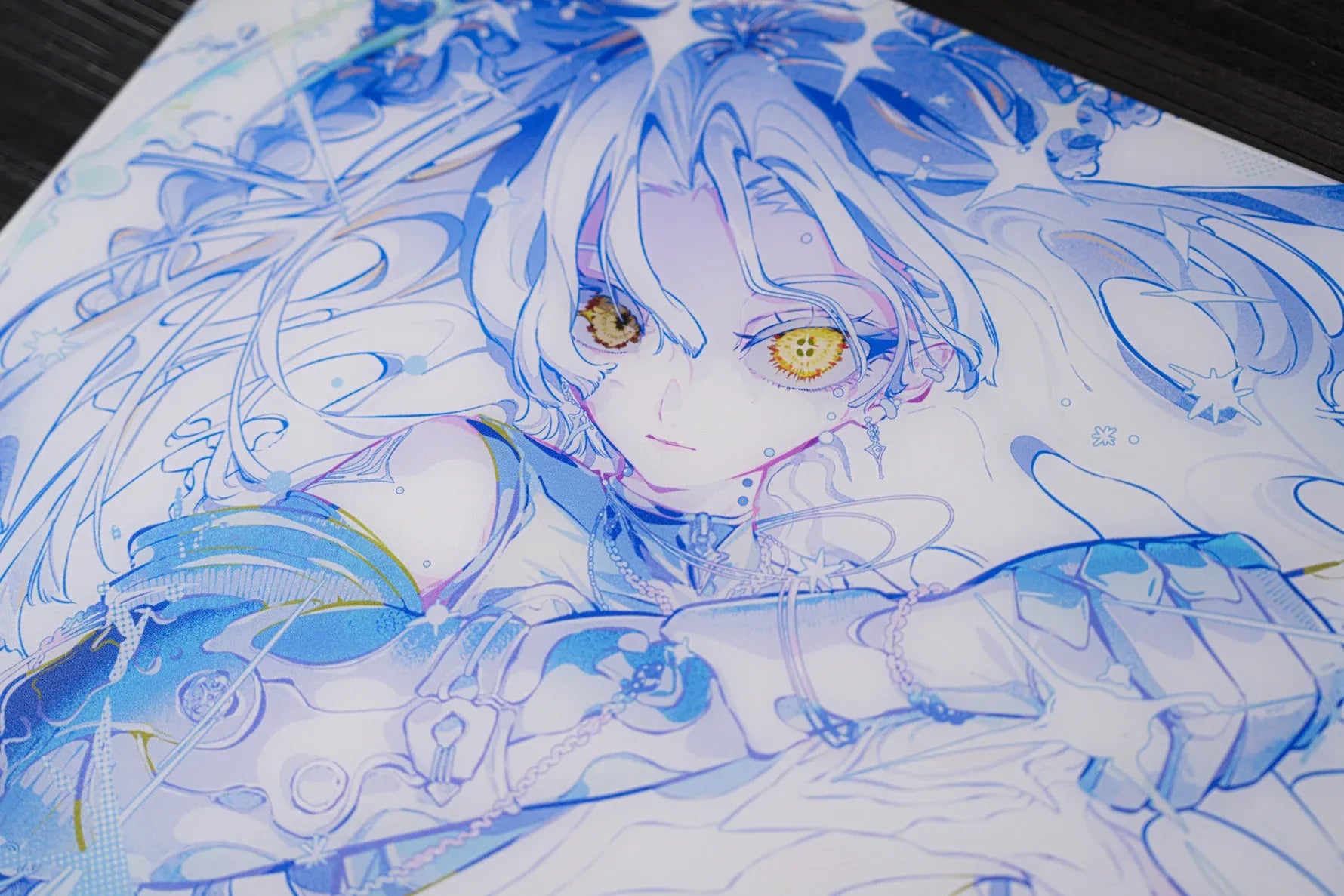 ARBITER STUDIO x HACHIWARE Ice 490x420x2mm Glass Mousepad