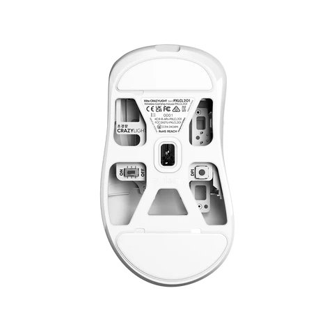 Pulsar Xlite CrazyLight Medium 8K Ergonomic Wireless Gaming Mouse
