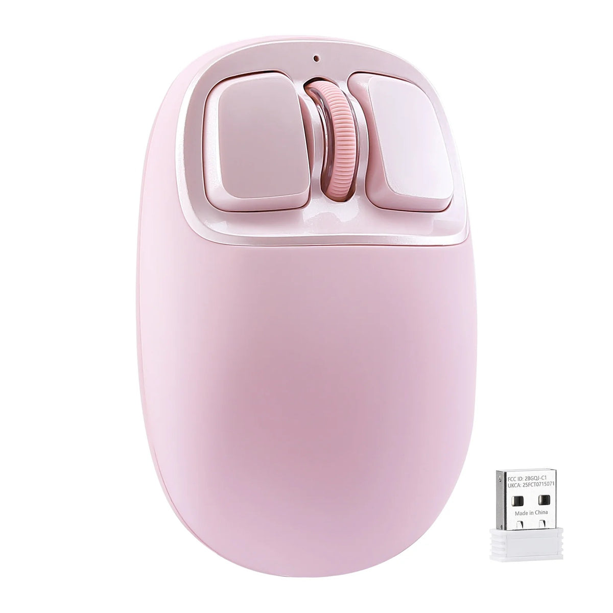 YUNZII C1 Silicone Tri-Mode Wireless Custom Mouse