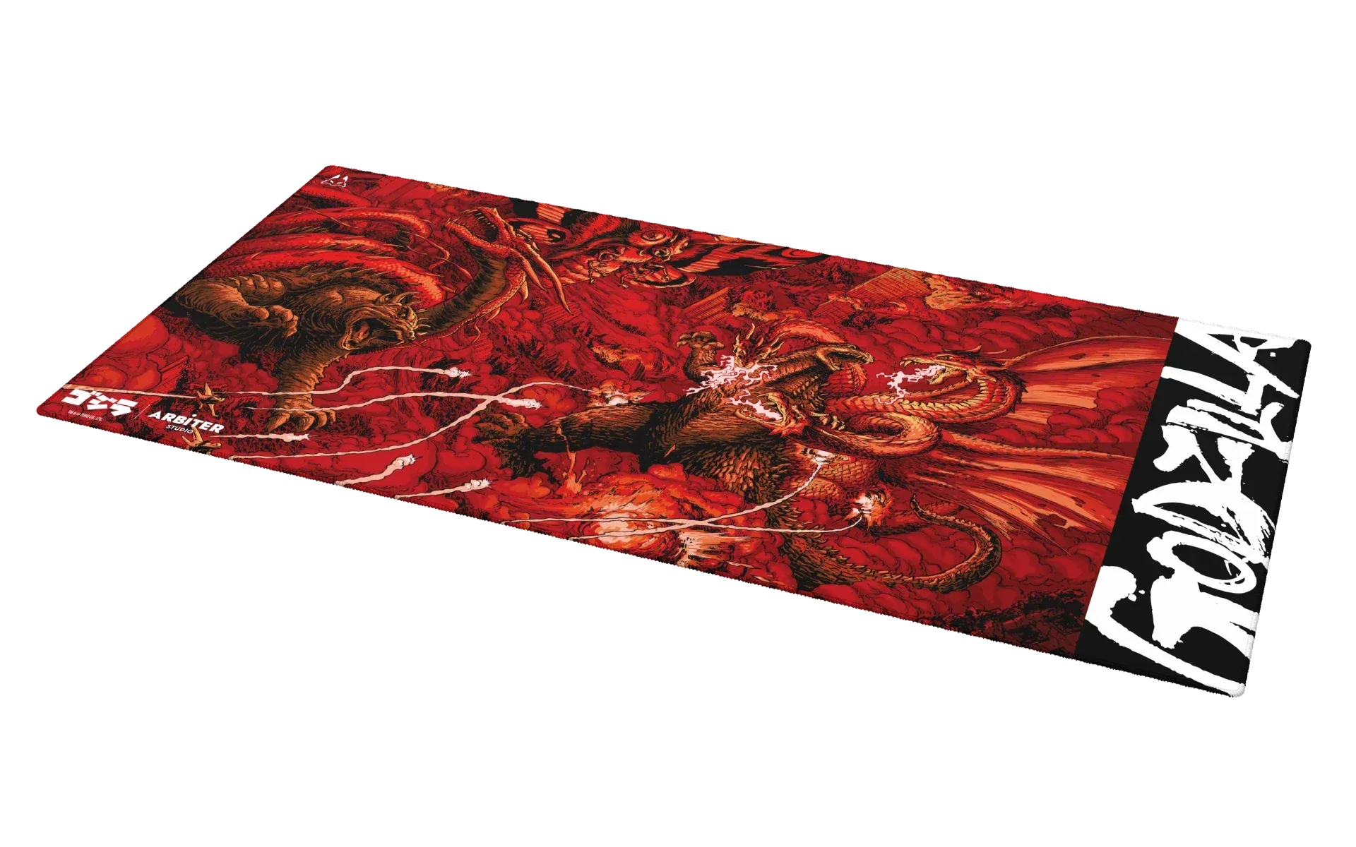 ARBITER STUDIO Godzilla vs Ghidorah XXL 1000x500mm Cloth Mousepad