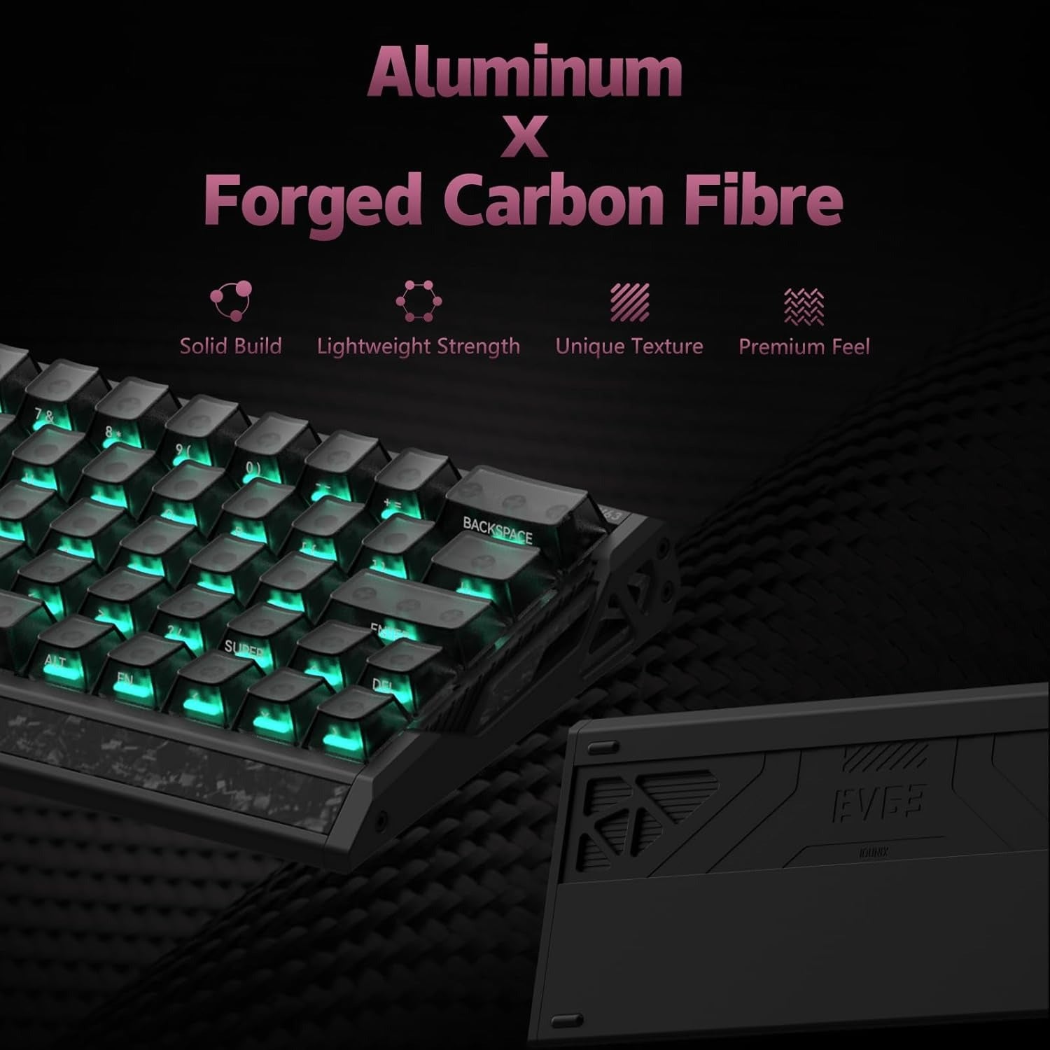IQUNIX EV63 Hall Effect 8K RGB Wired Gaming Keyboard