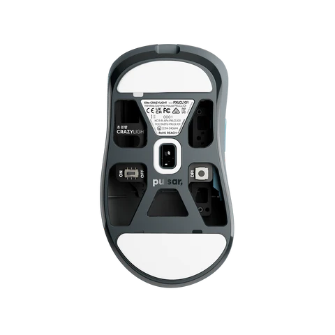 Pulsar Xlite CrazyLight Medium 8K Ergonomic Wireless Gaming Mouse