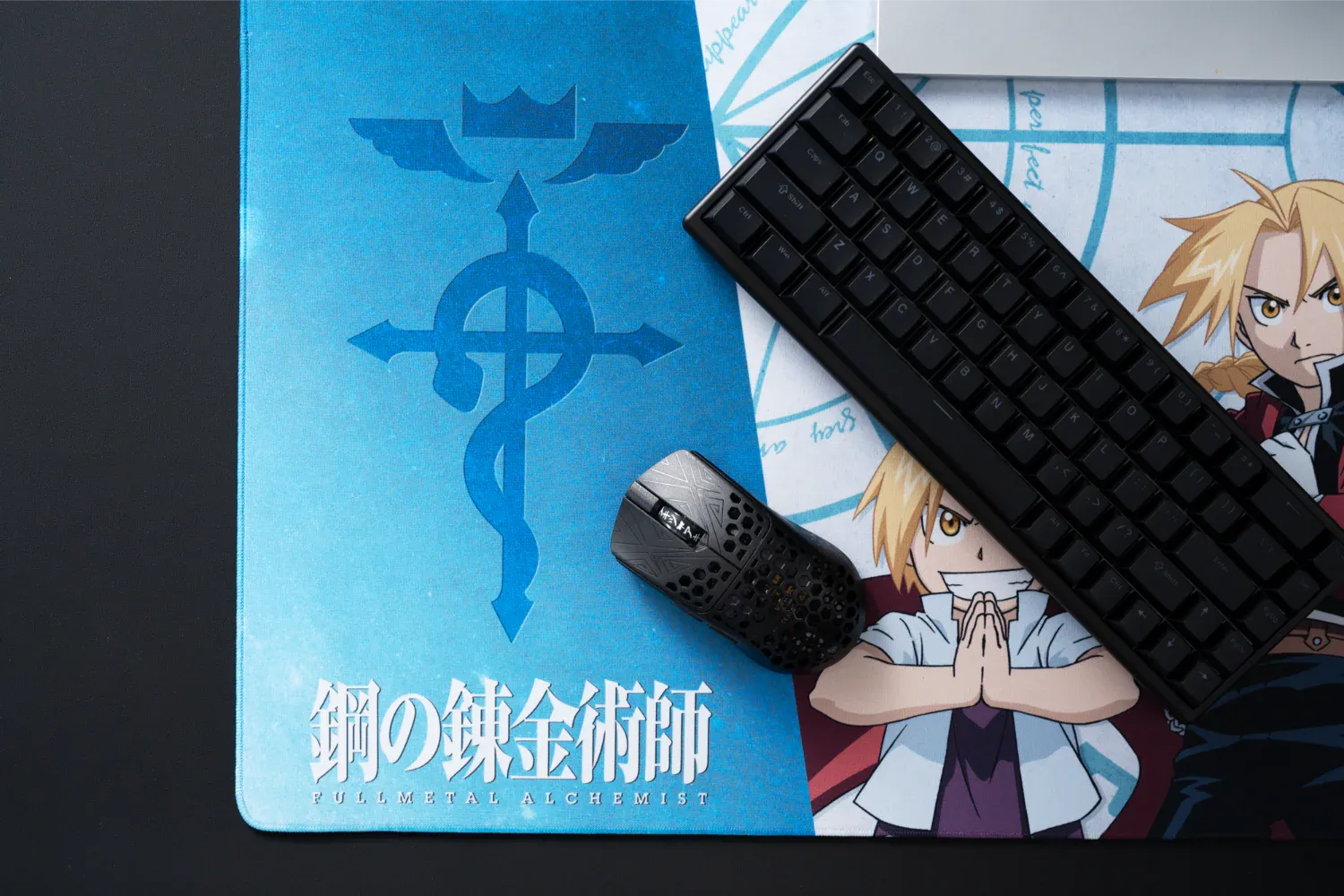 ARBITER STUDIO FMA BROTHERHOOD XL 900x400mm Cloth Mousepad (Ed & Al)