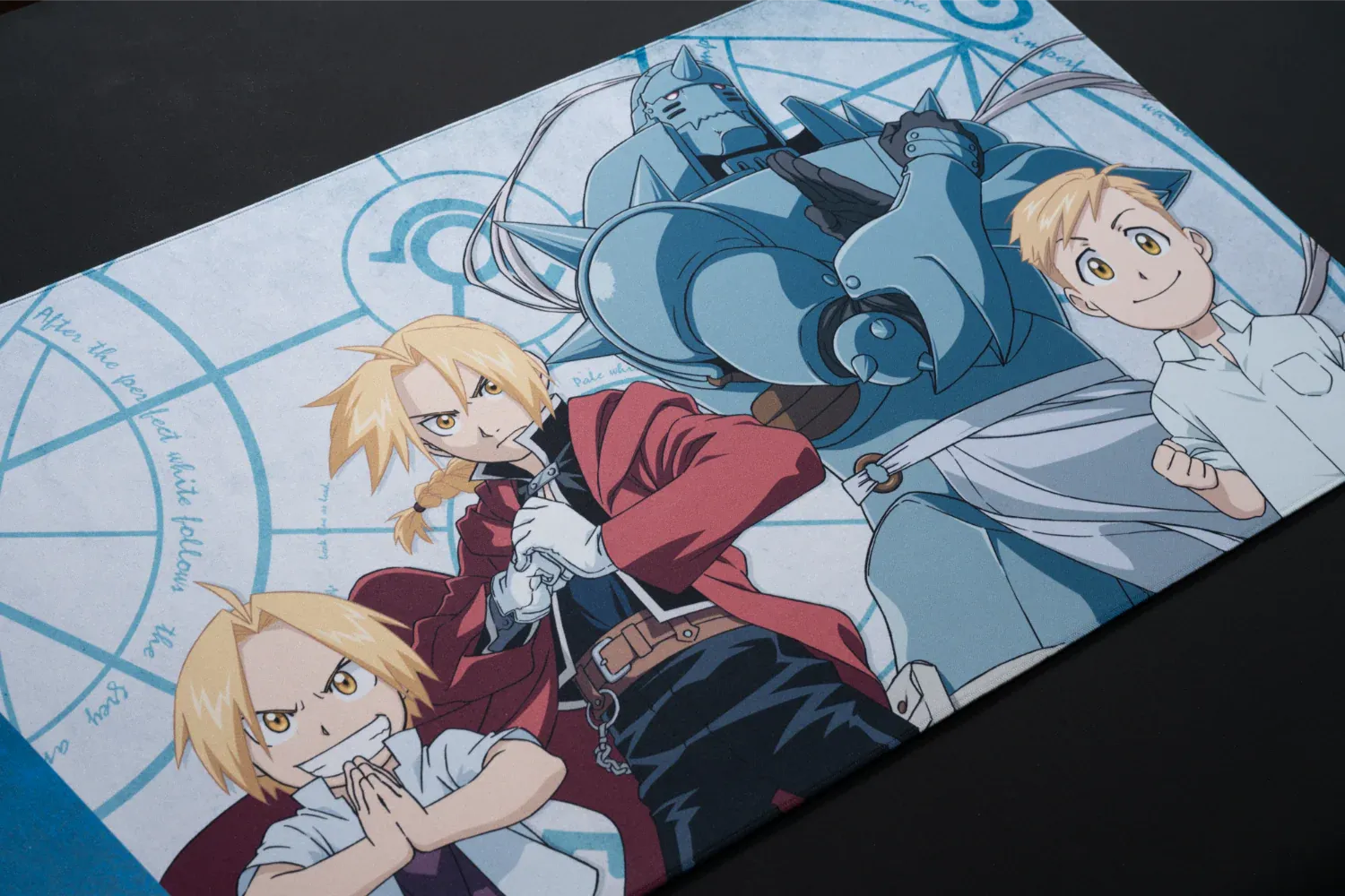 ARBITER STUDIO FMA BROTHERHOOD XL 900x400mm Cloth Mousepad (Ed & Al)