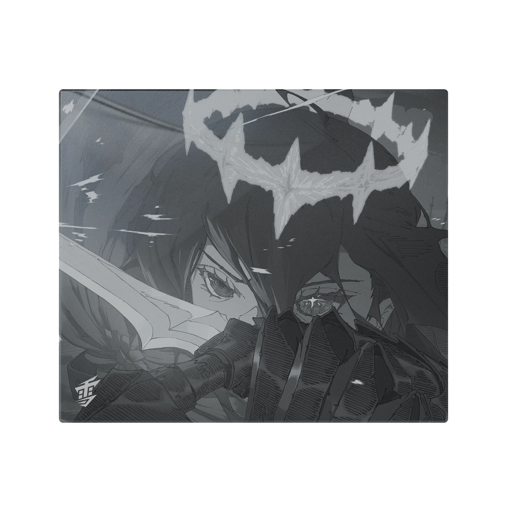 YUKI AIM Monokuro 490x420mm Glass Mousepad (Pre-Order)