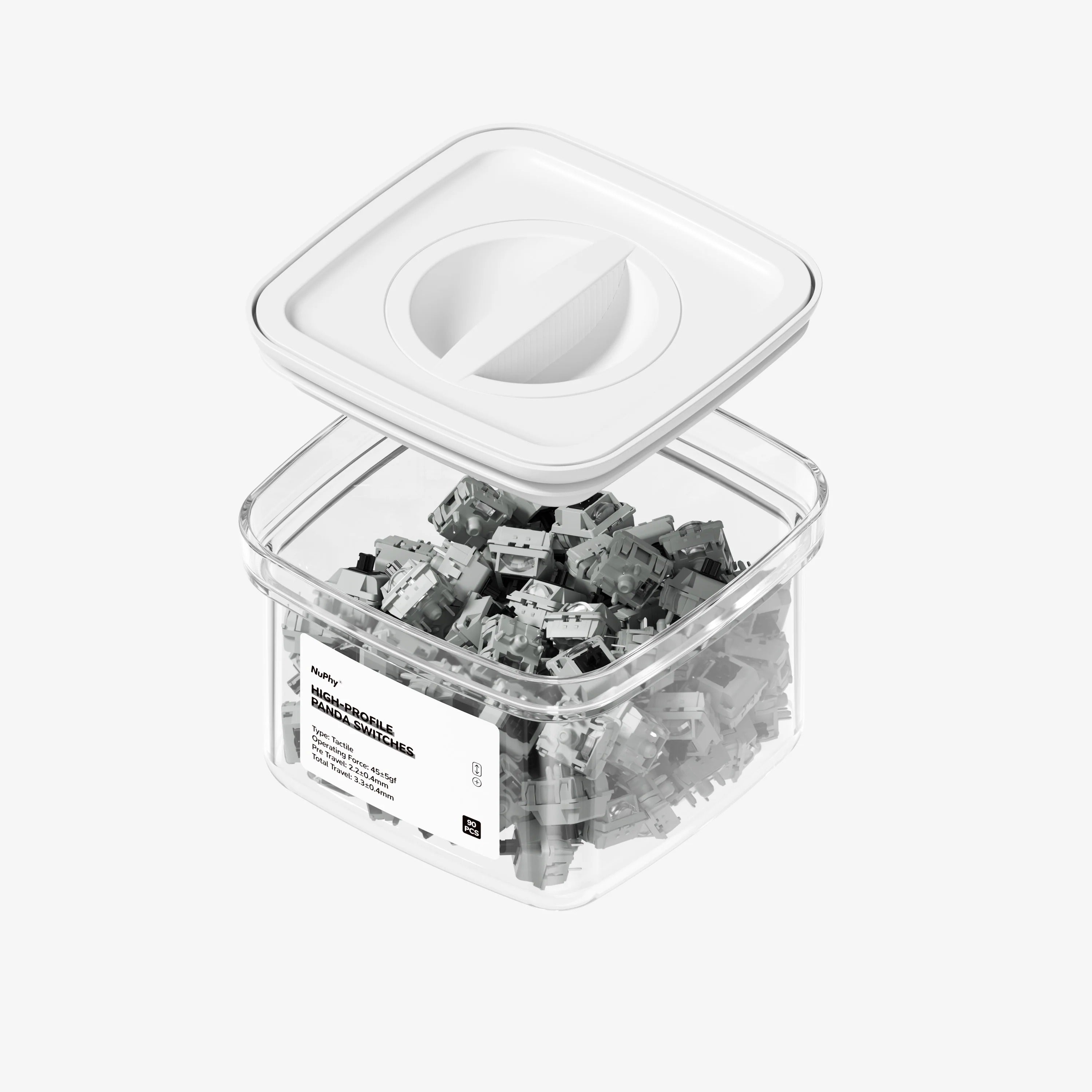 NuPhy High-Profile Tactile Panda Max Switches 90pcs/set
