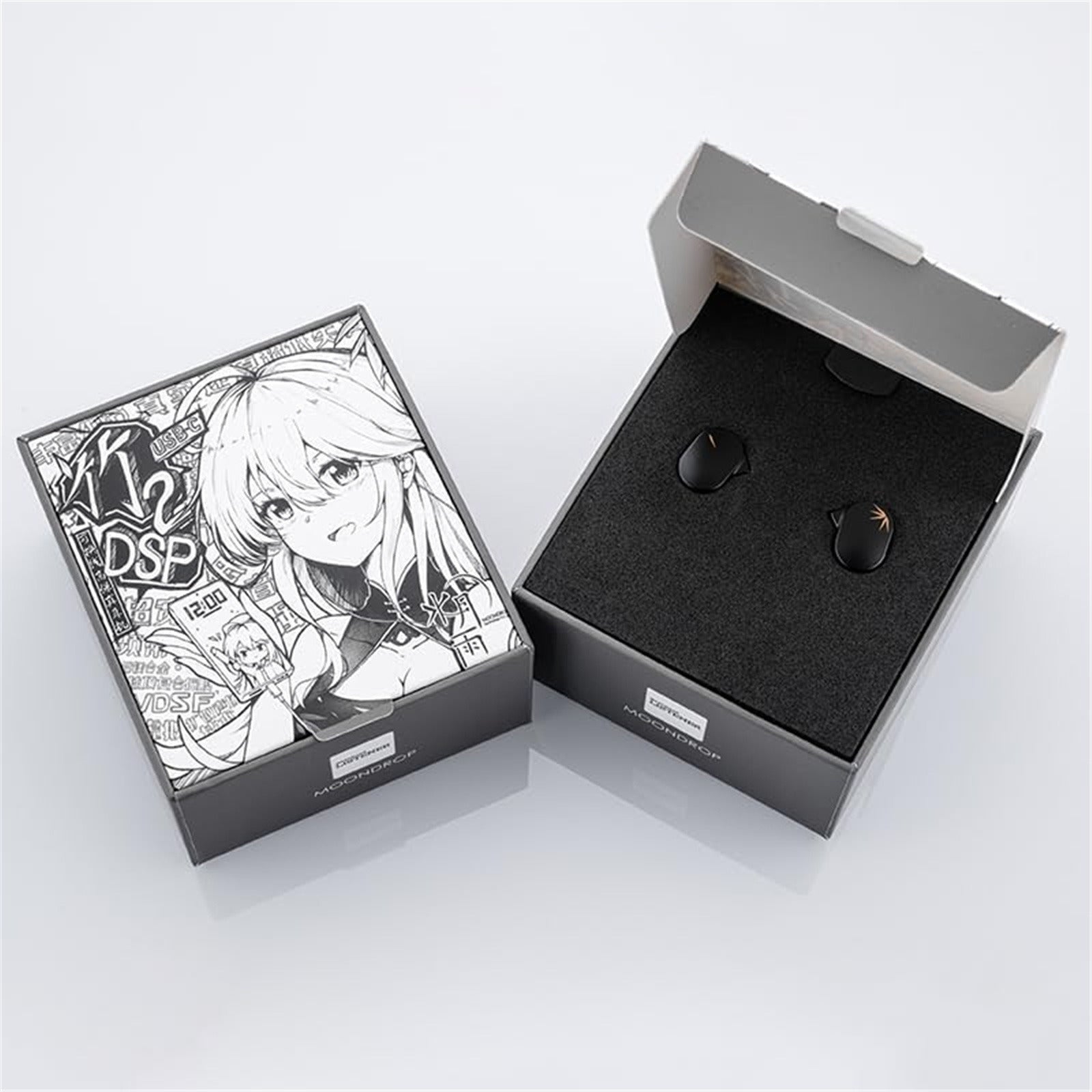 MOONDROP CHU II DSP USB-C Dynamic Wired IEM In-Ear Monitor Headphones