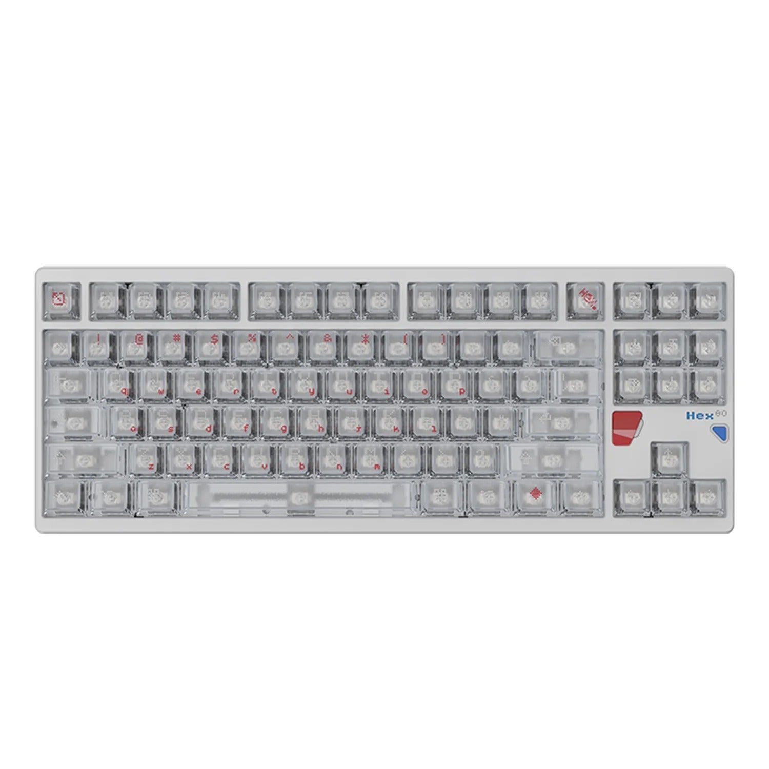 (Pre-Order) Qwertykeys QK&ATK HEX80 8K HE Wired Magnetic Custom Keyboard