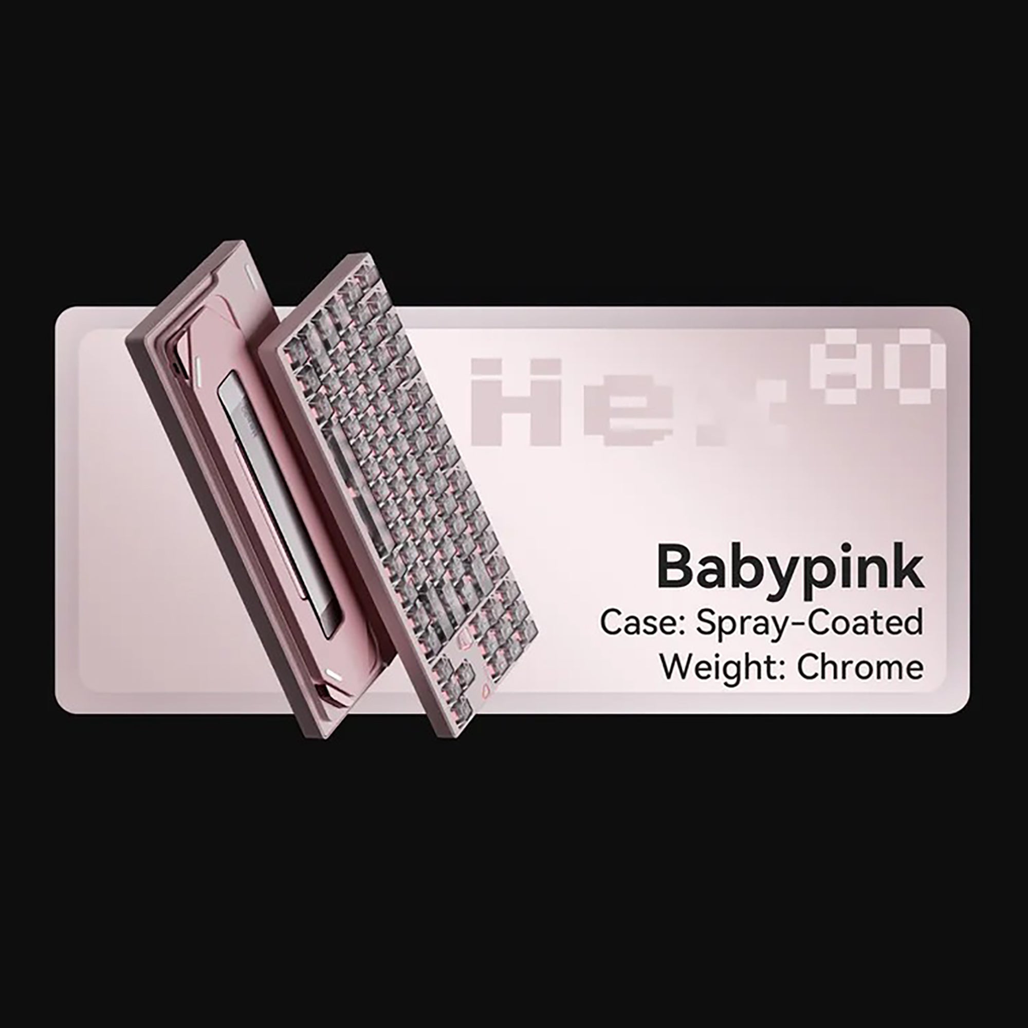 Qwertykeys QK&ATK HEX80 8K HE Wired Magnetic Custom Keyboard