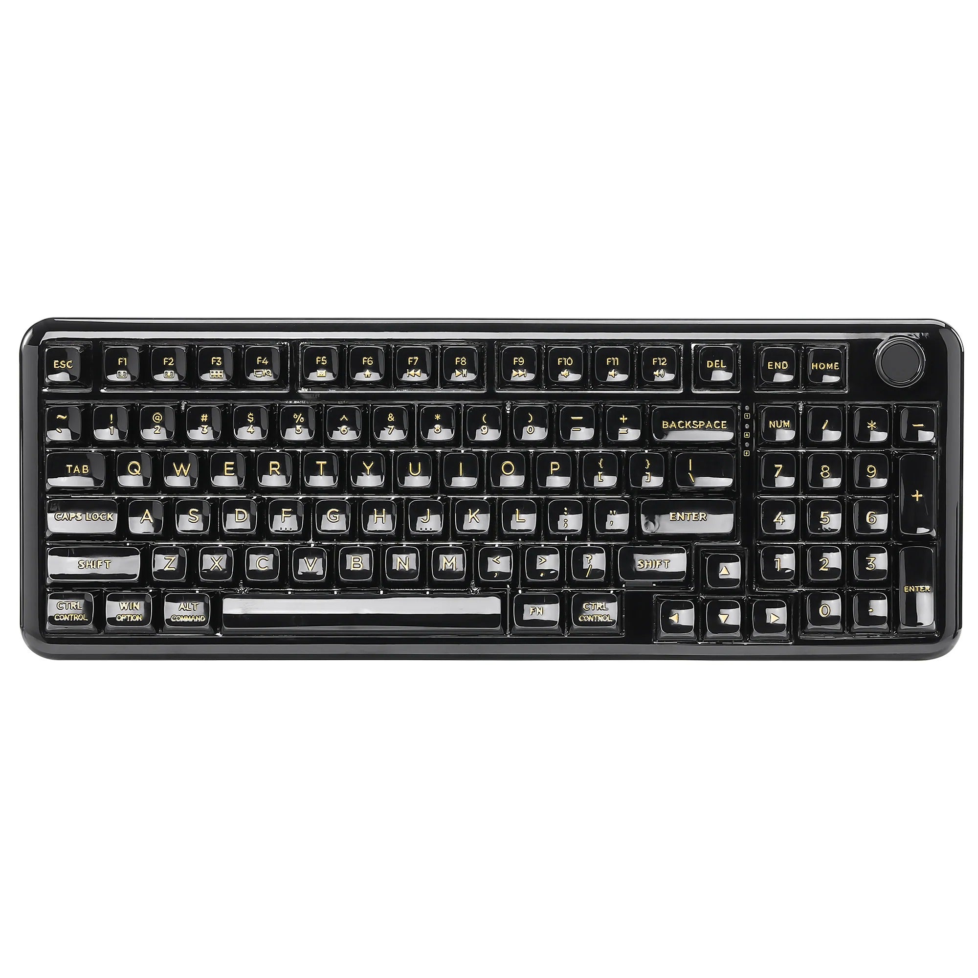 YUNZII X98 Transparent QMK/VIA Wireless Mechanical Keyboard