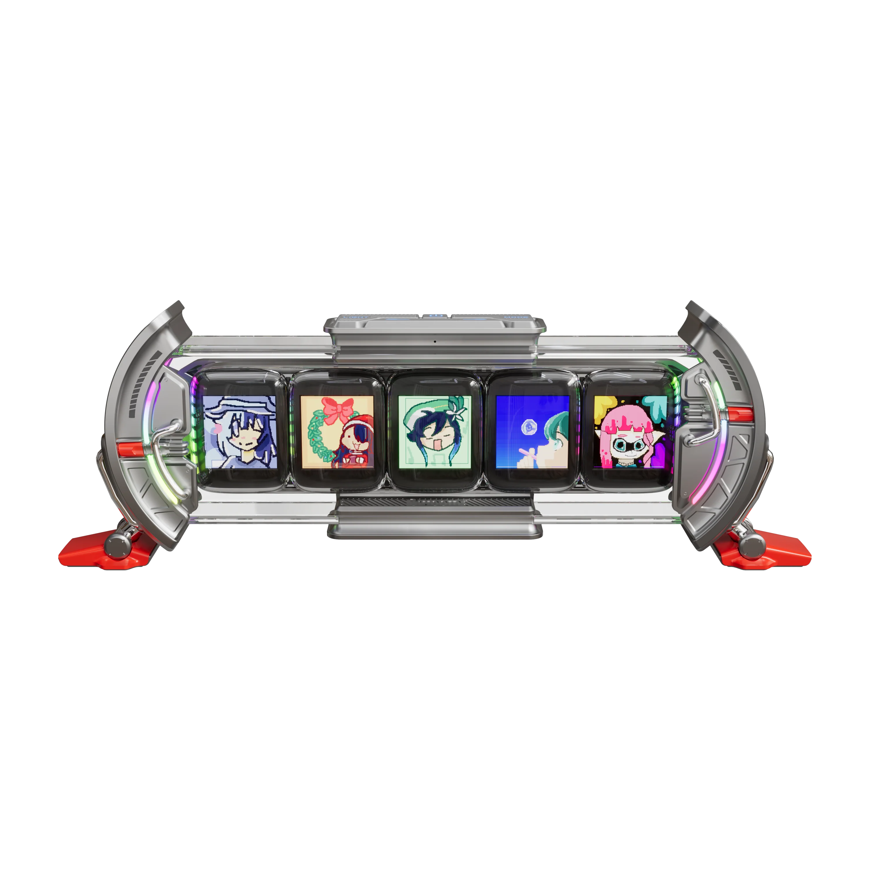Divoom TimesGate II Pixel Art Info Display with 5 Smart LCD Screens