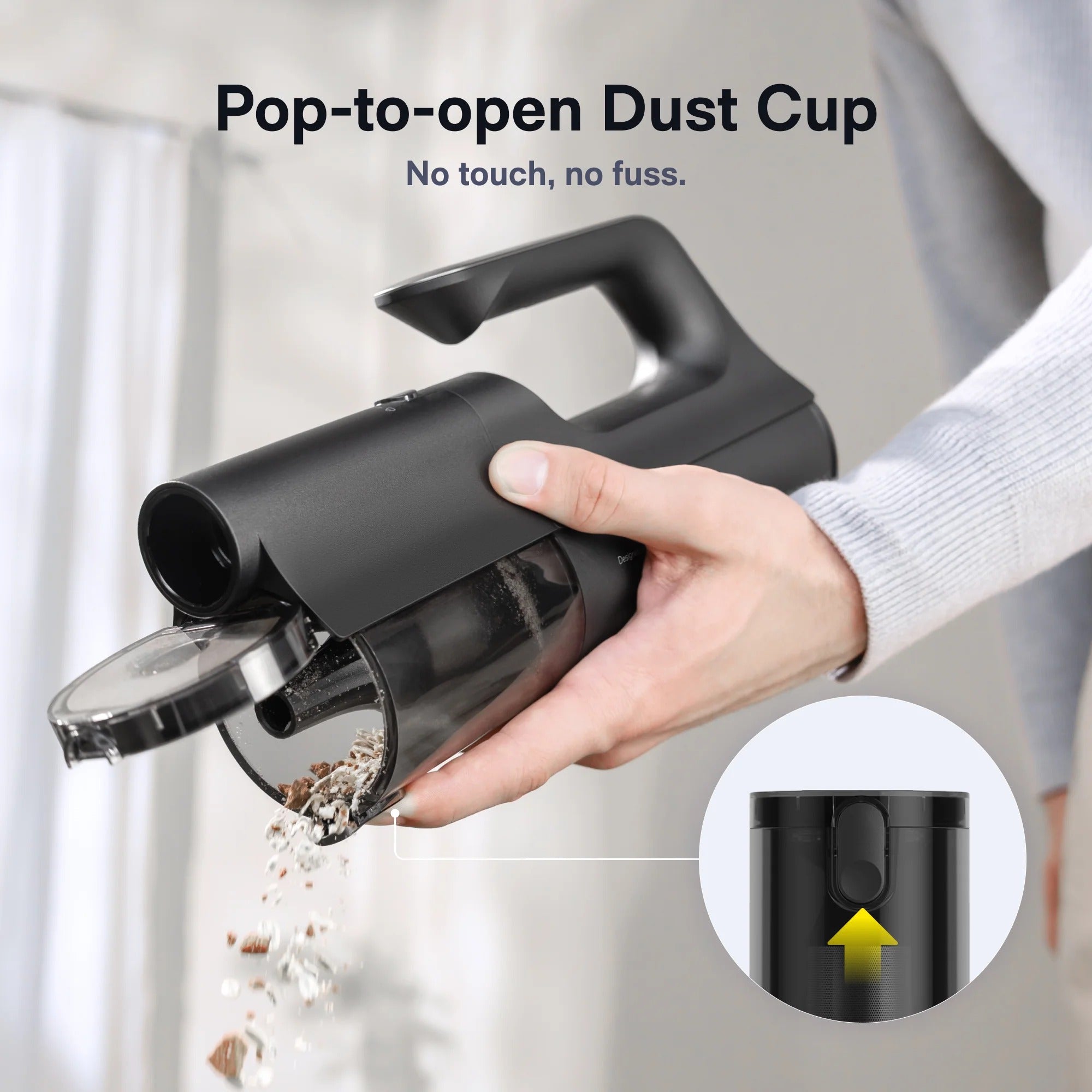 HOTO BlowVac Cordless Lightweight Handheld Vacuum & Blower