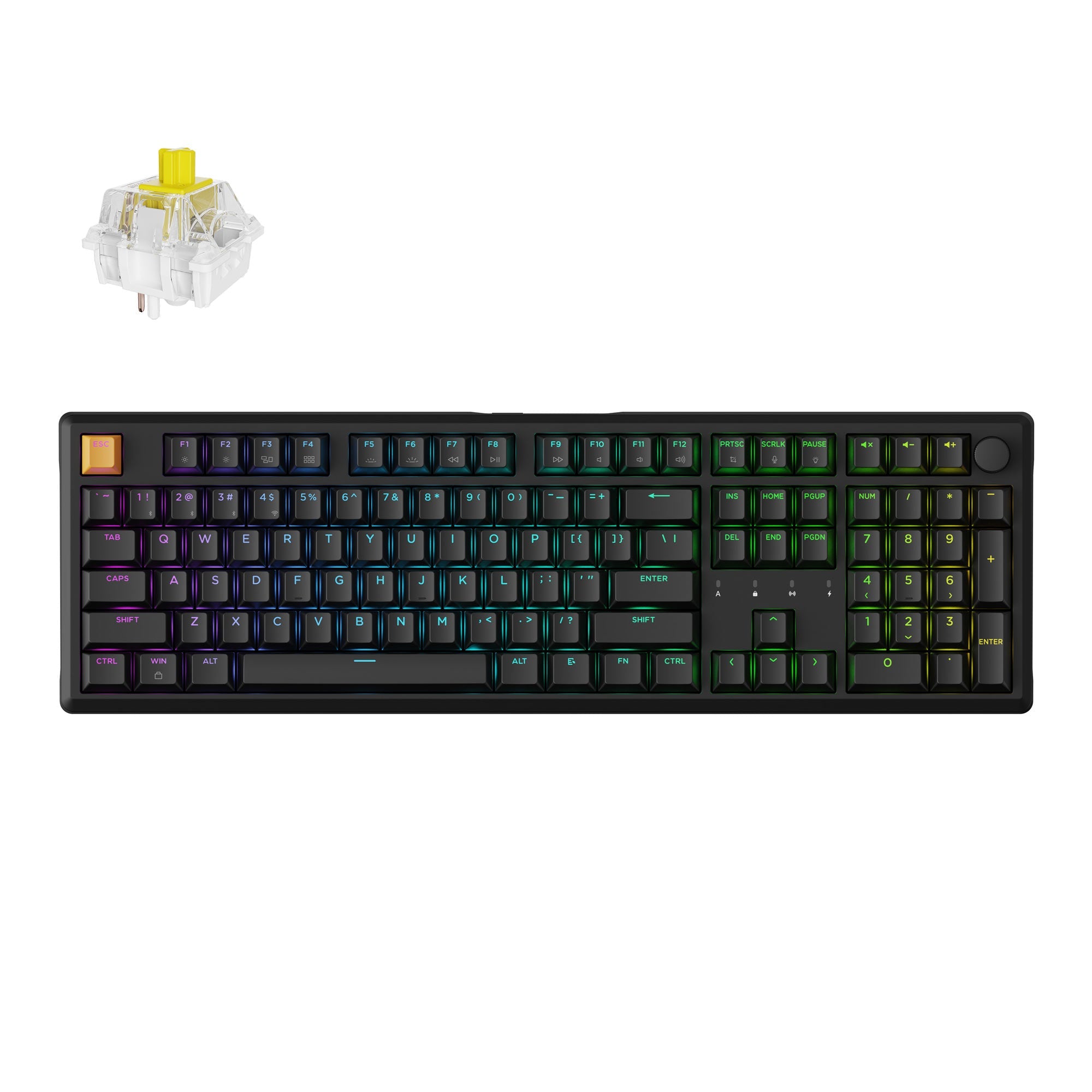 Keychron J5 QMK Wireless Mechanical Keyboard