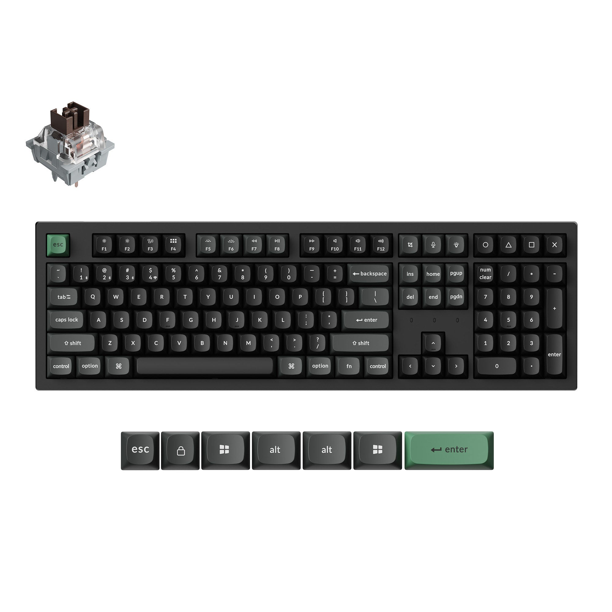Keychron K10 Ultra 8K Wireless Custom Mechanical Keyboard