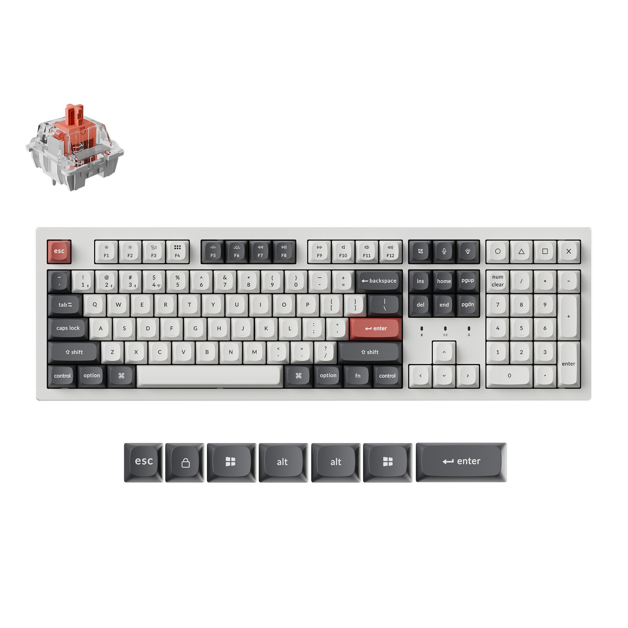 Keychron K10 Ultra 8K Wireless Custom Mechanical Keyboard