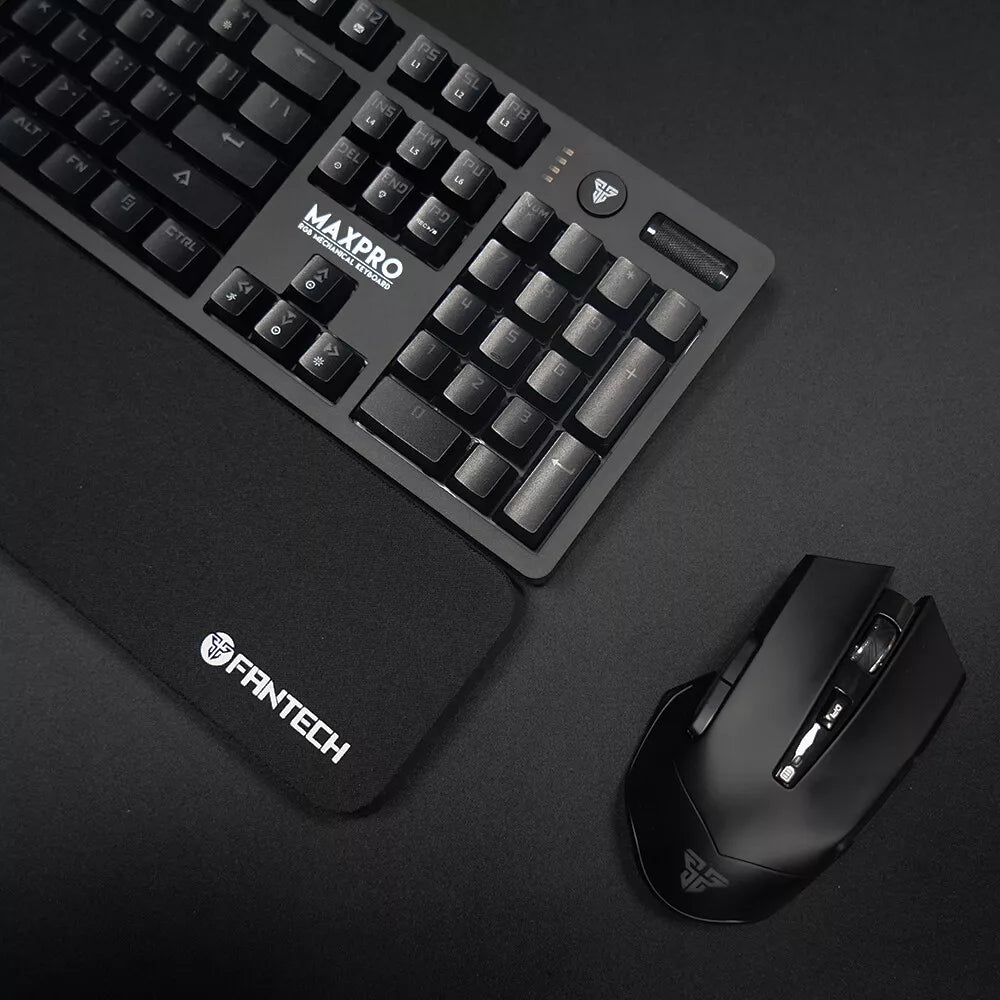 Fantech Keyboard Wrist Rest 359x95x18mm Anti-Slip TKL Keyboard Arm Rest Pad