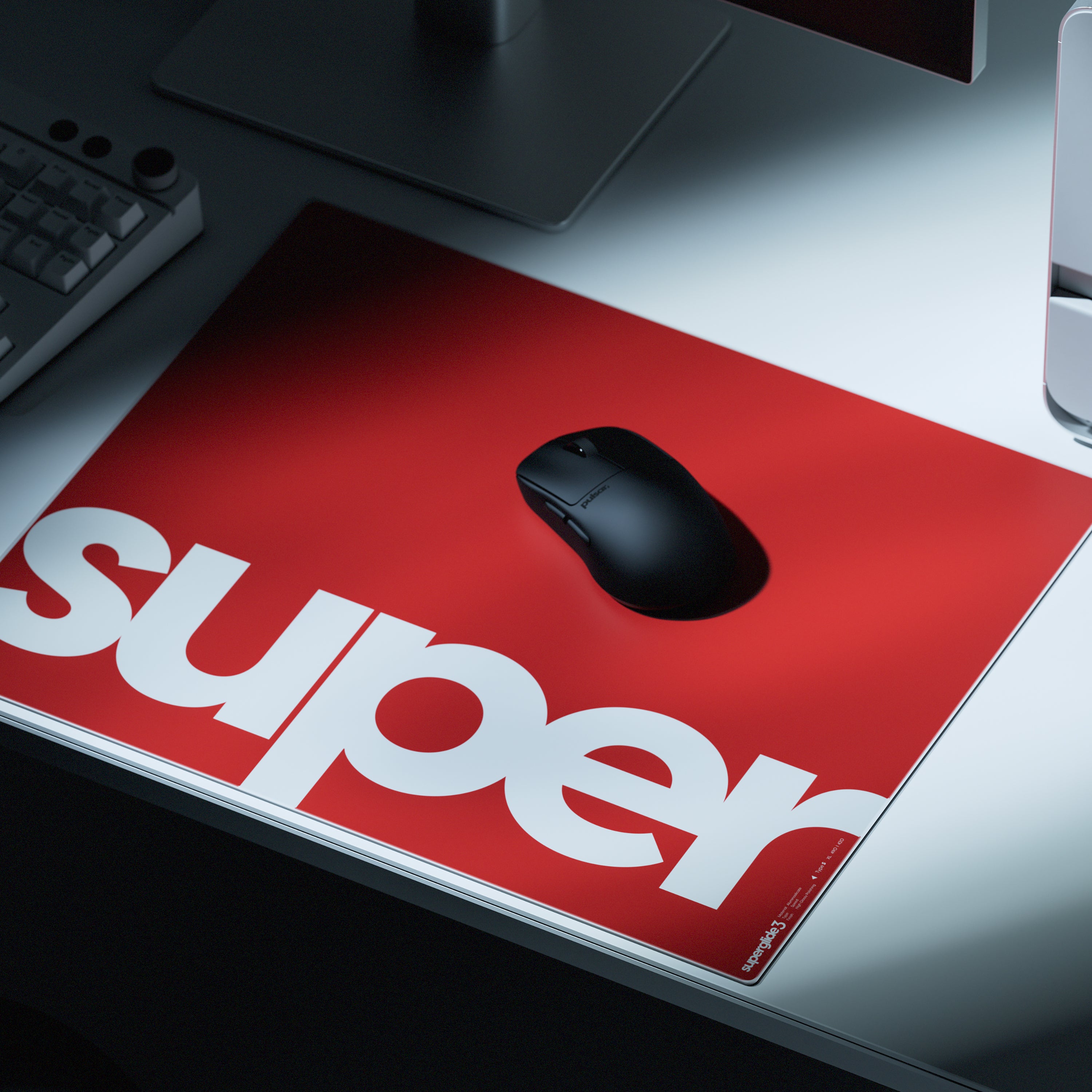 Pulsar Superglide v3 490x420x1.5mm XL Glass Mouse Pad Type S