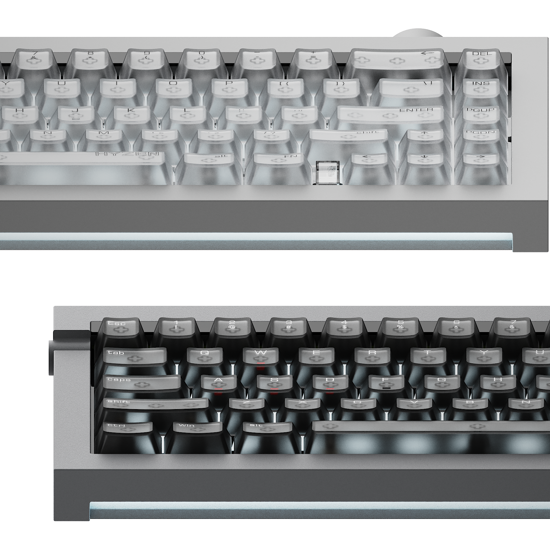 (Pre-Order) Lofree Hyzen67 Wireless Tri-mode Aluminum Mechanical Magnetic Keyboard